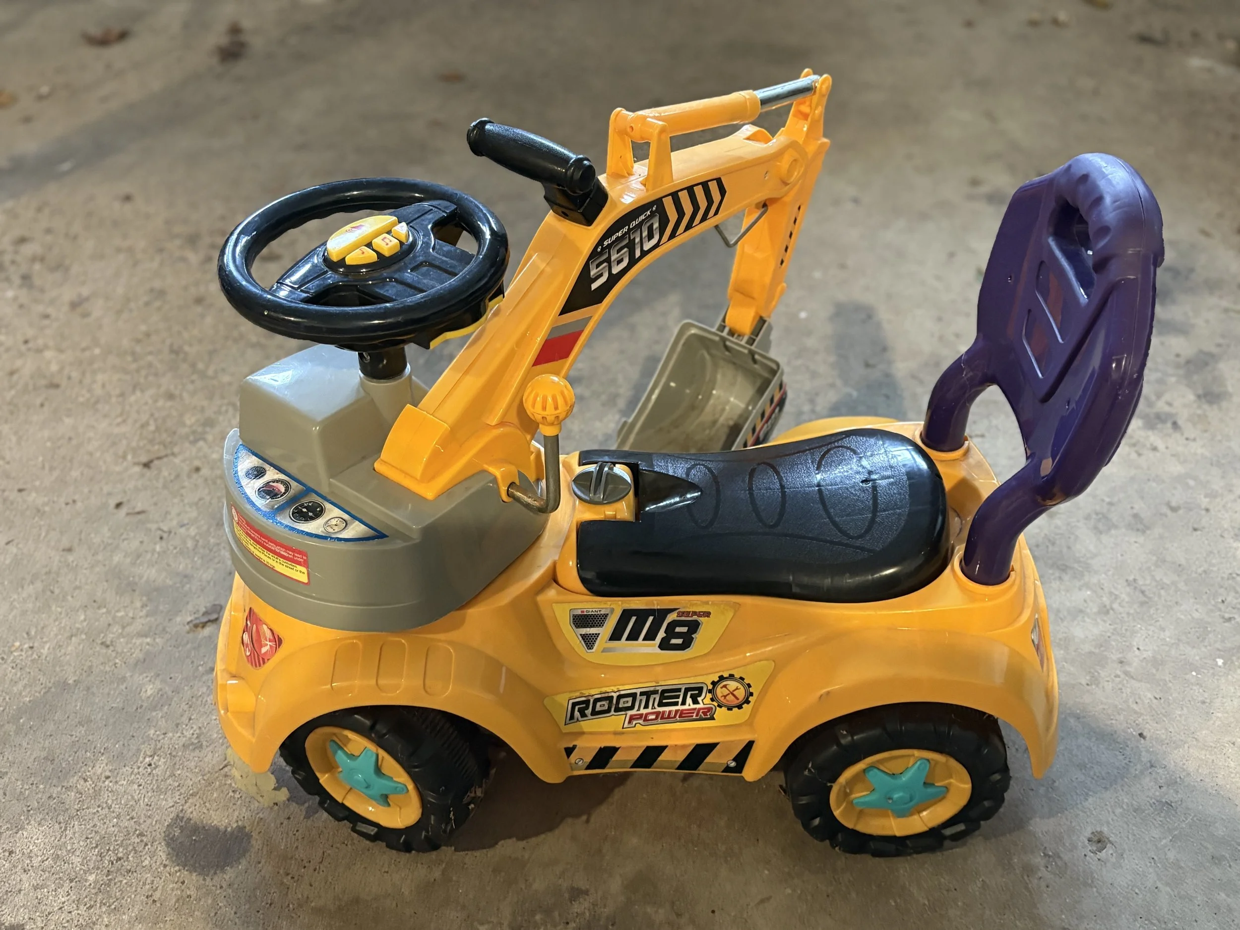 Digger Ride-on Excavator