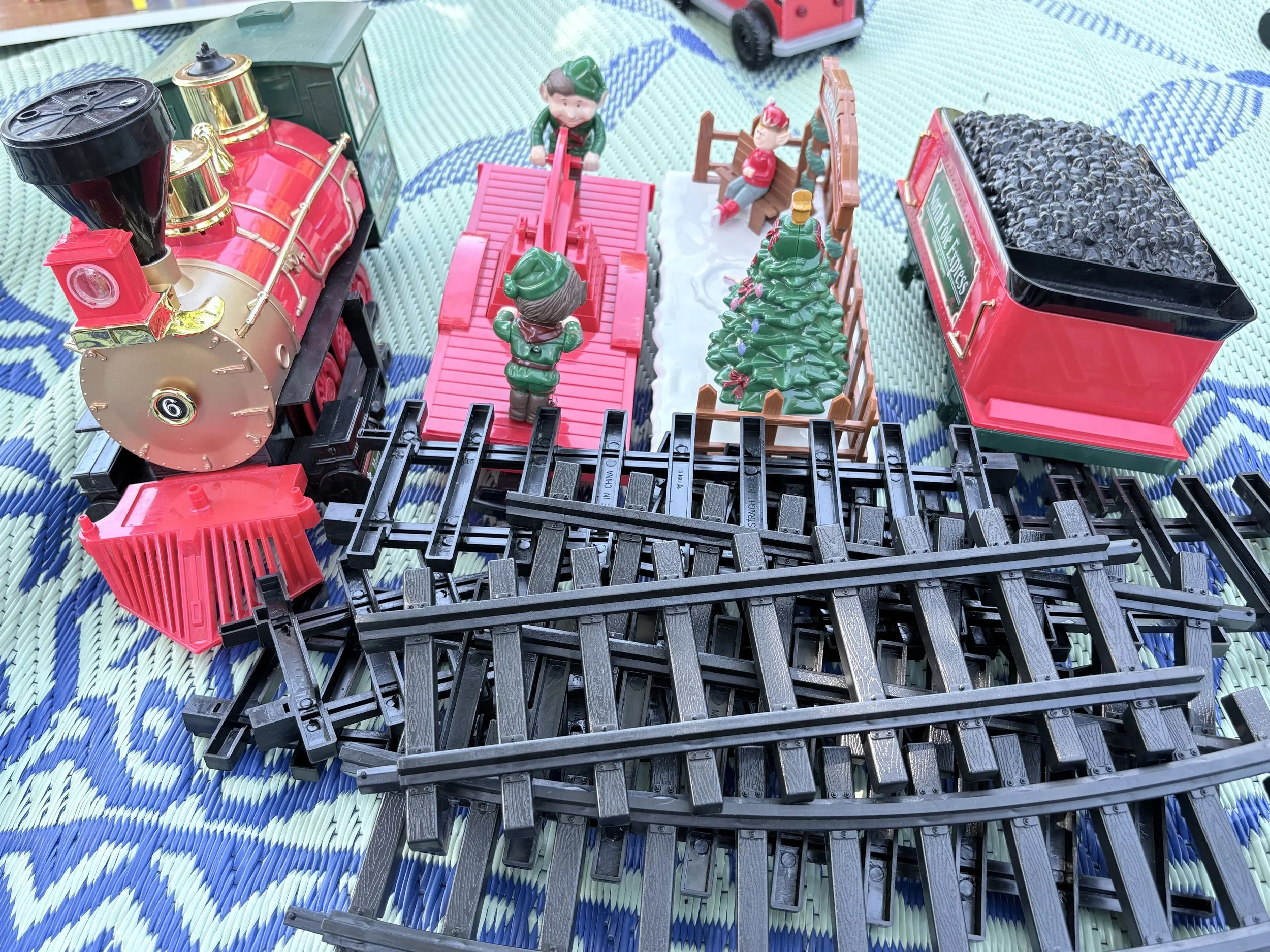 Holiday train set