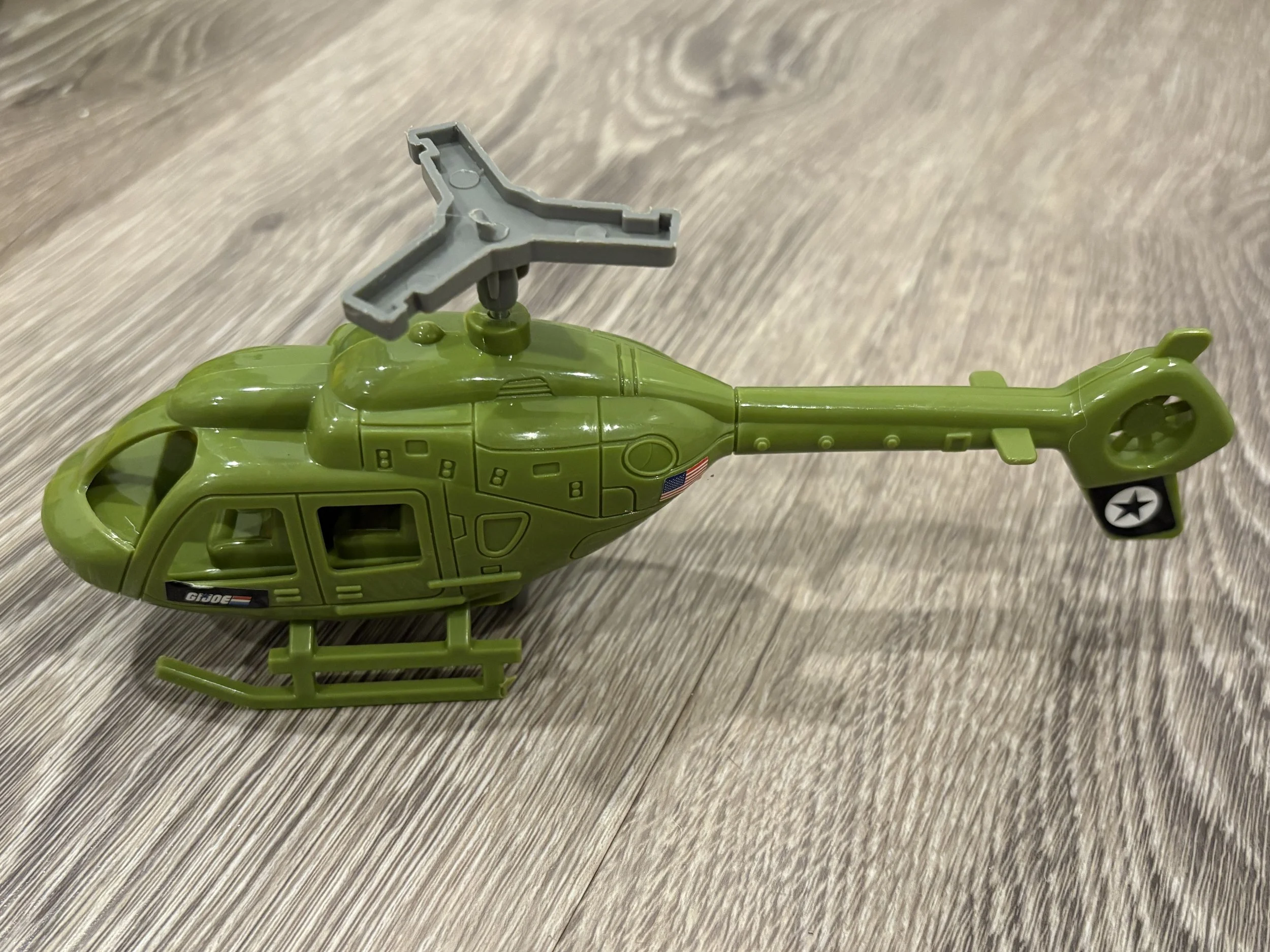 Small Green Helicopter