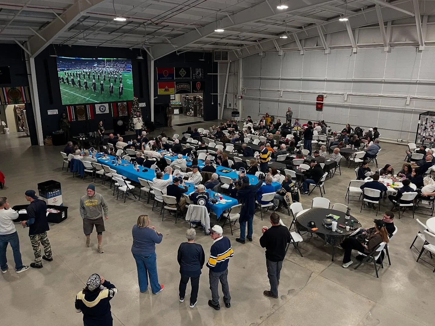Earlier this month, @holysmokin.bbq had the honor of participating in the Army&ndash;Navy Football Game watch party in support of United States Military Academy and United States Naval Academy graduates, along with our nation&rsquo;s veterans, active