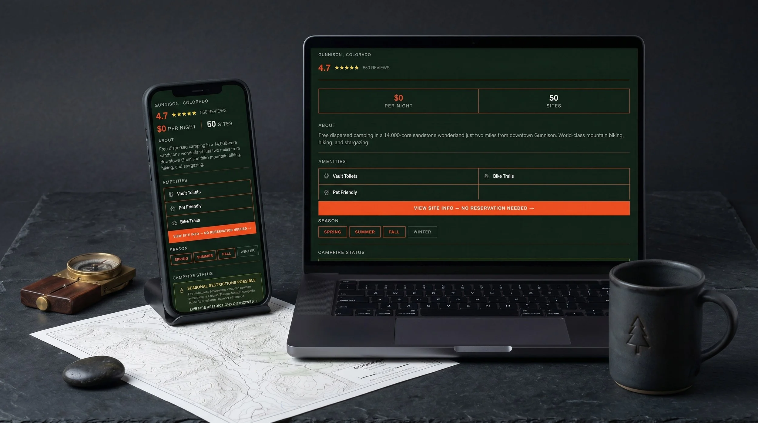 Designed to look great on mobile and desktop.