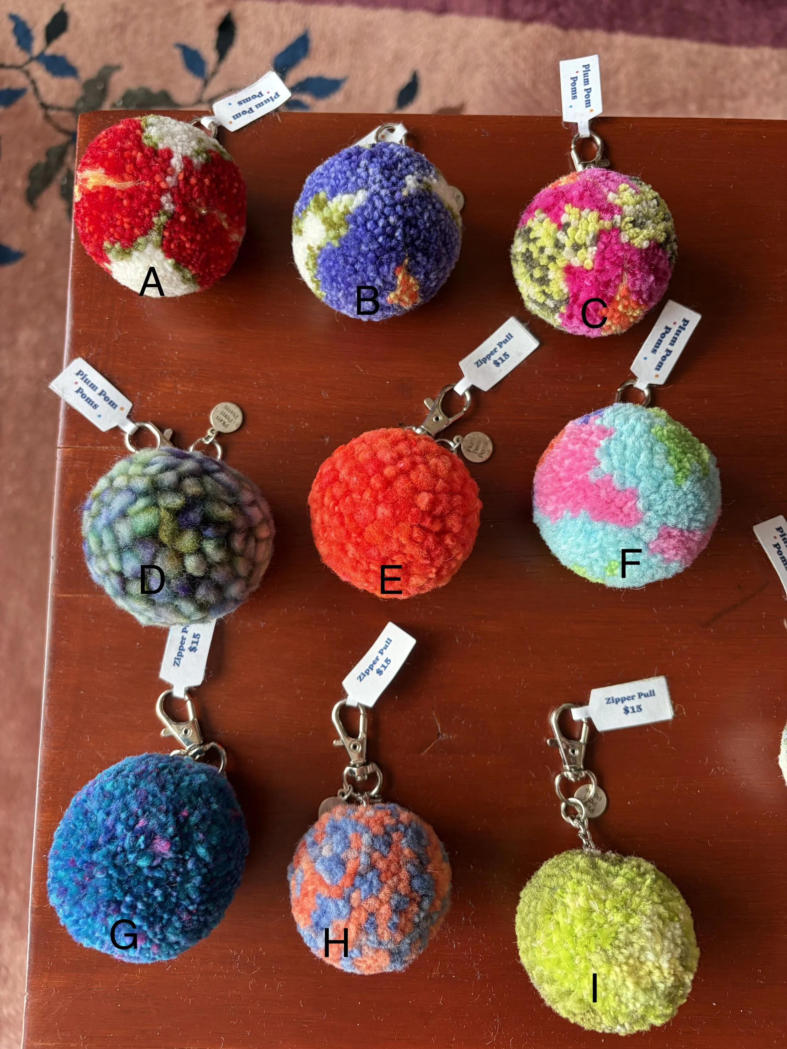 Fancy Dancy Zipper Pull