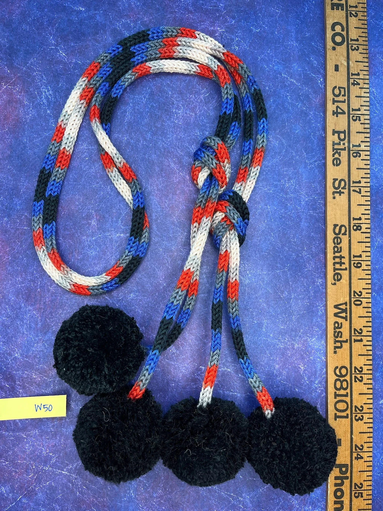 Business Casual Jr. Pompom Scarf W50