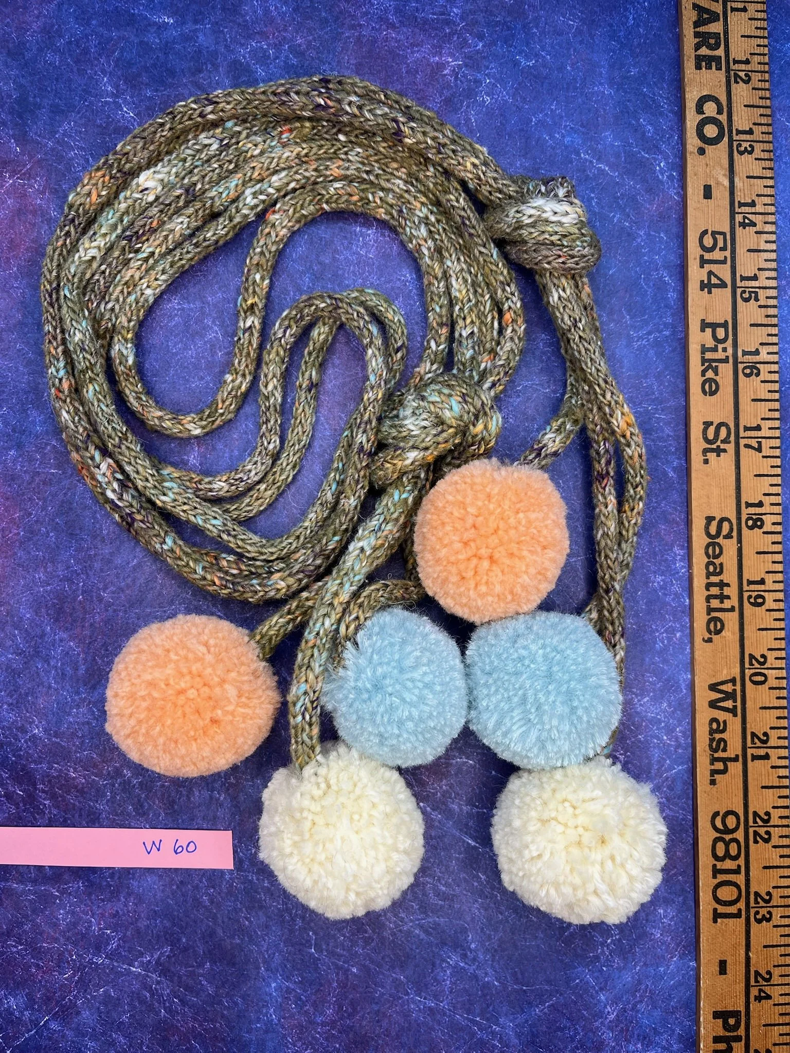 The best kind of introvert Pompom Scarf W60