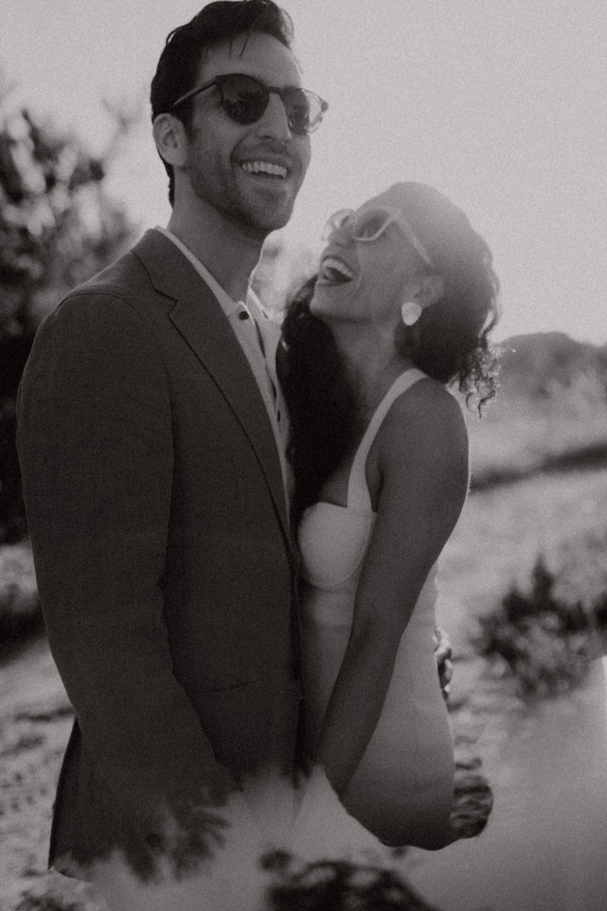 Unposed wedding photography capturing genuine emotion