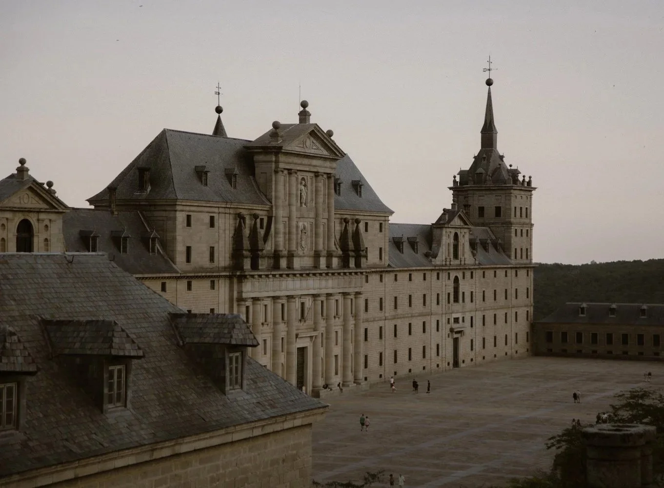 Destination wedding ceremony venue El Escorial near Madrid, Spain, photographed by lookimaginary