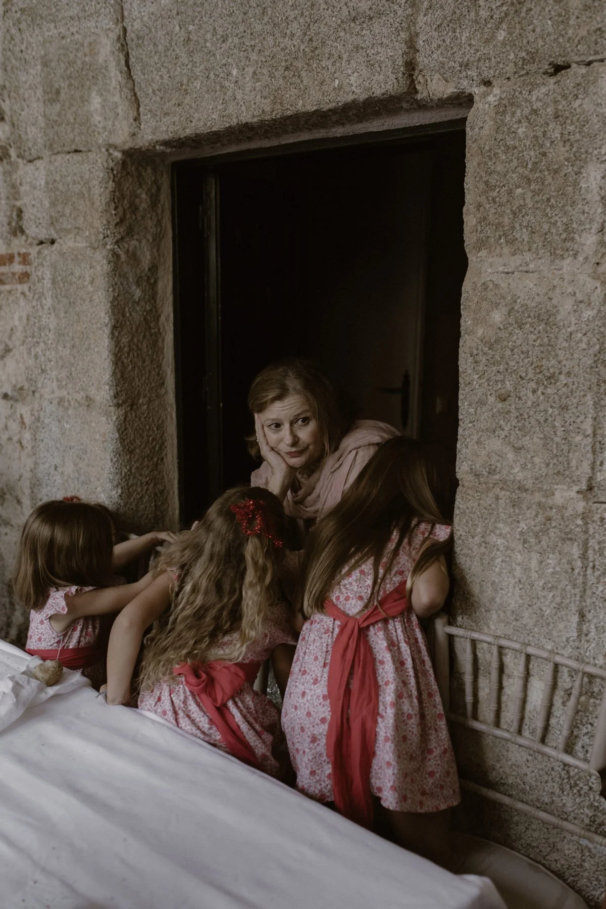 Quiet wedding moment captured in Spain
