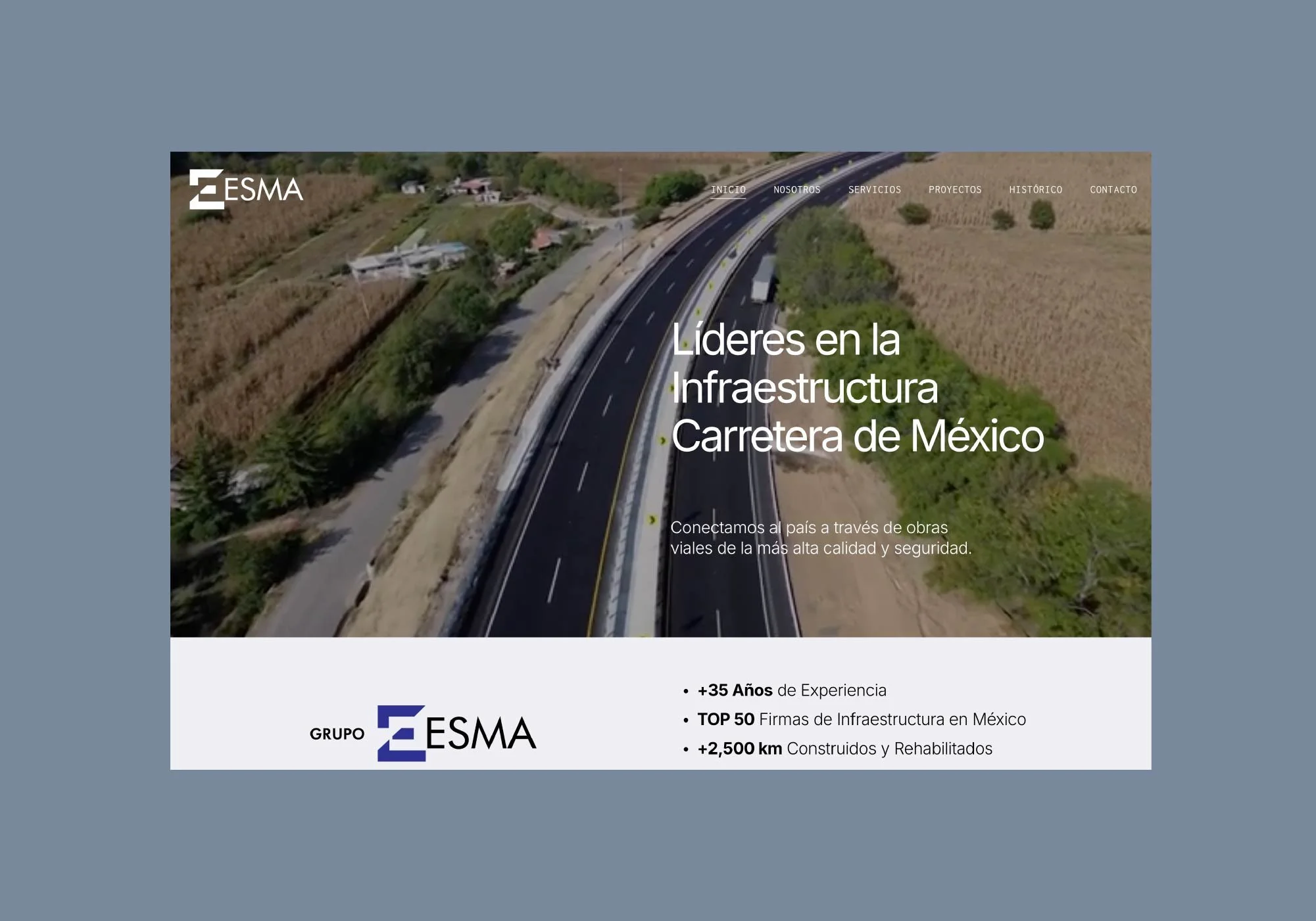 GRUPO ESMA | Infrastructure & Corporate Storytelling