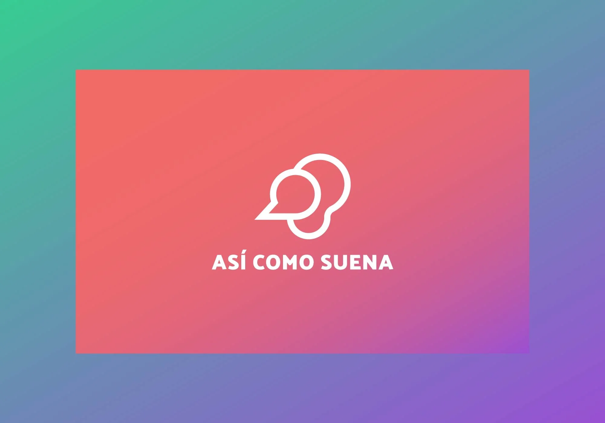 ASÍ COMO SUENA | Podcast Network Identity