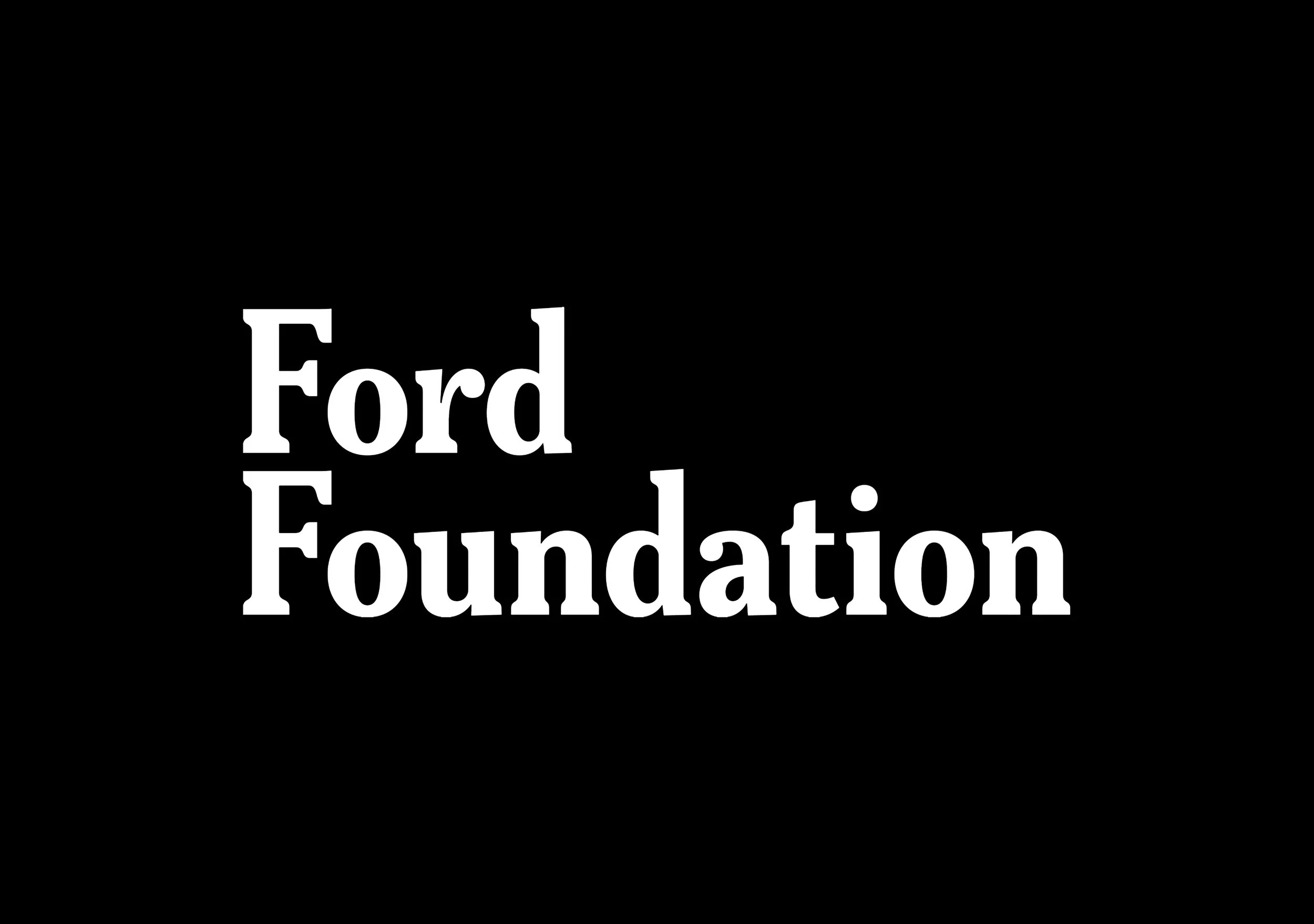 FORD FOUNDATION New Trustee Presentation 2026