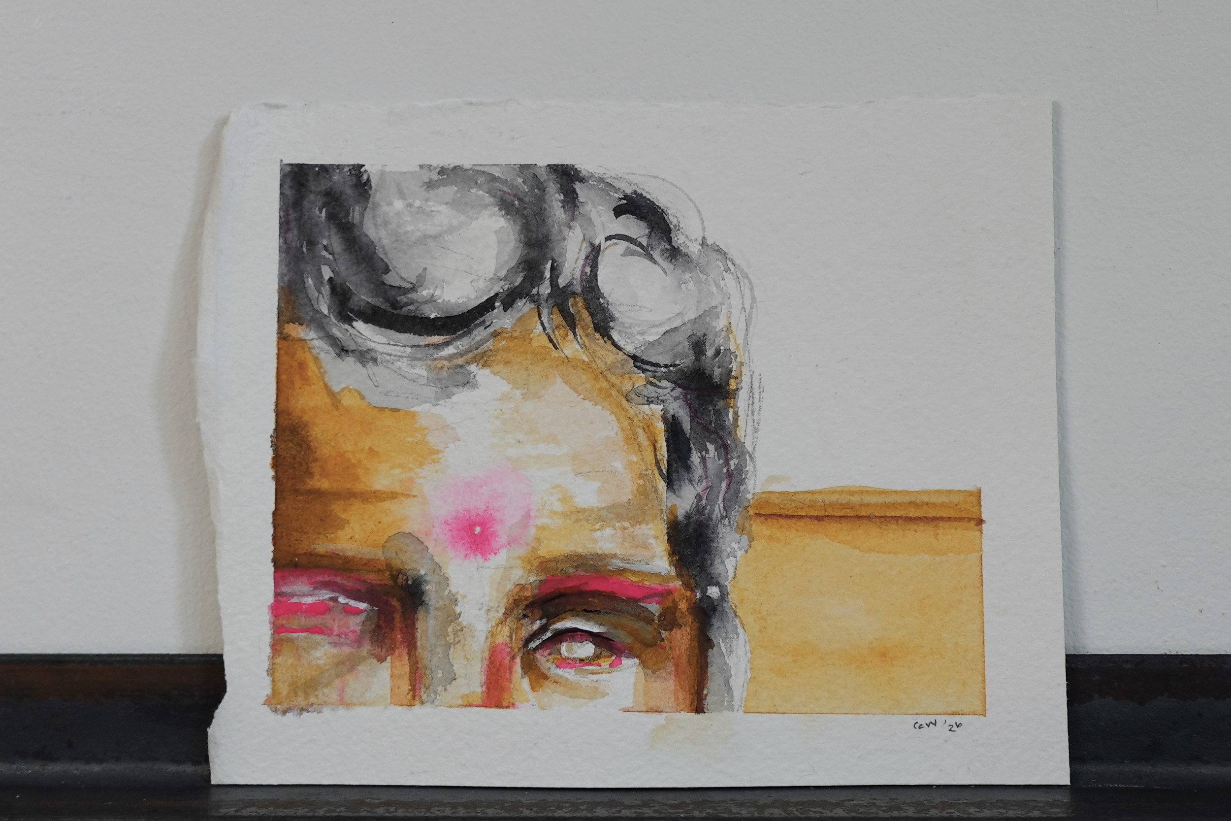 caroline wallace mixed media artwork