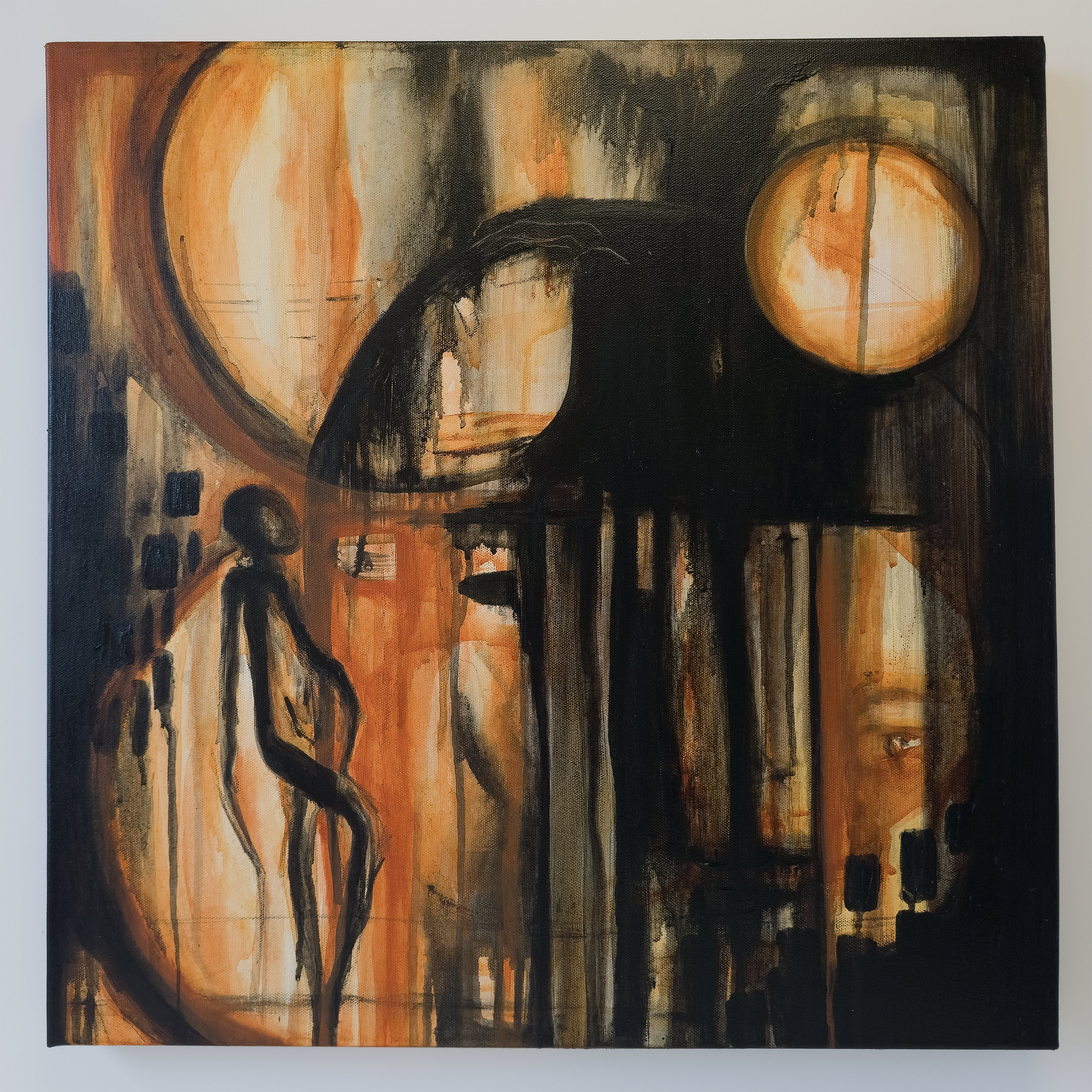 Mixed media work by Caroline C Wallace _The Eleventh Hour 02