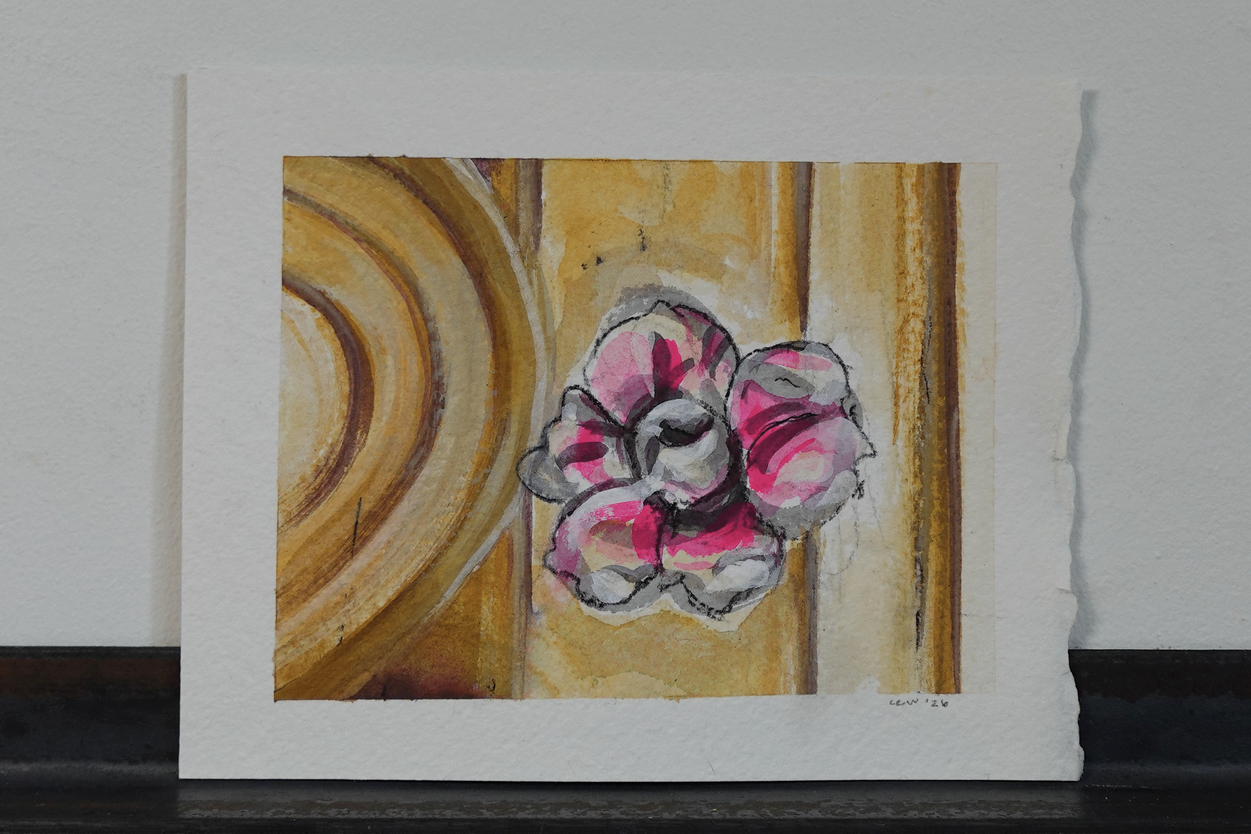 caroline wallace mixed media artwork