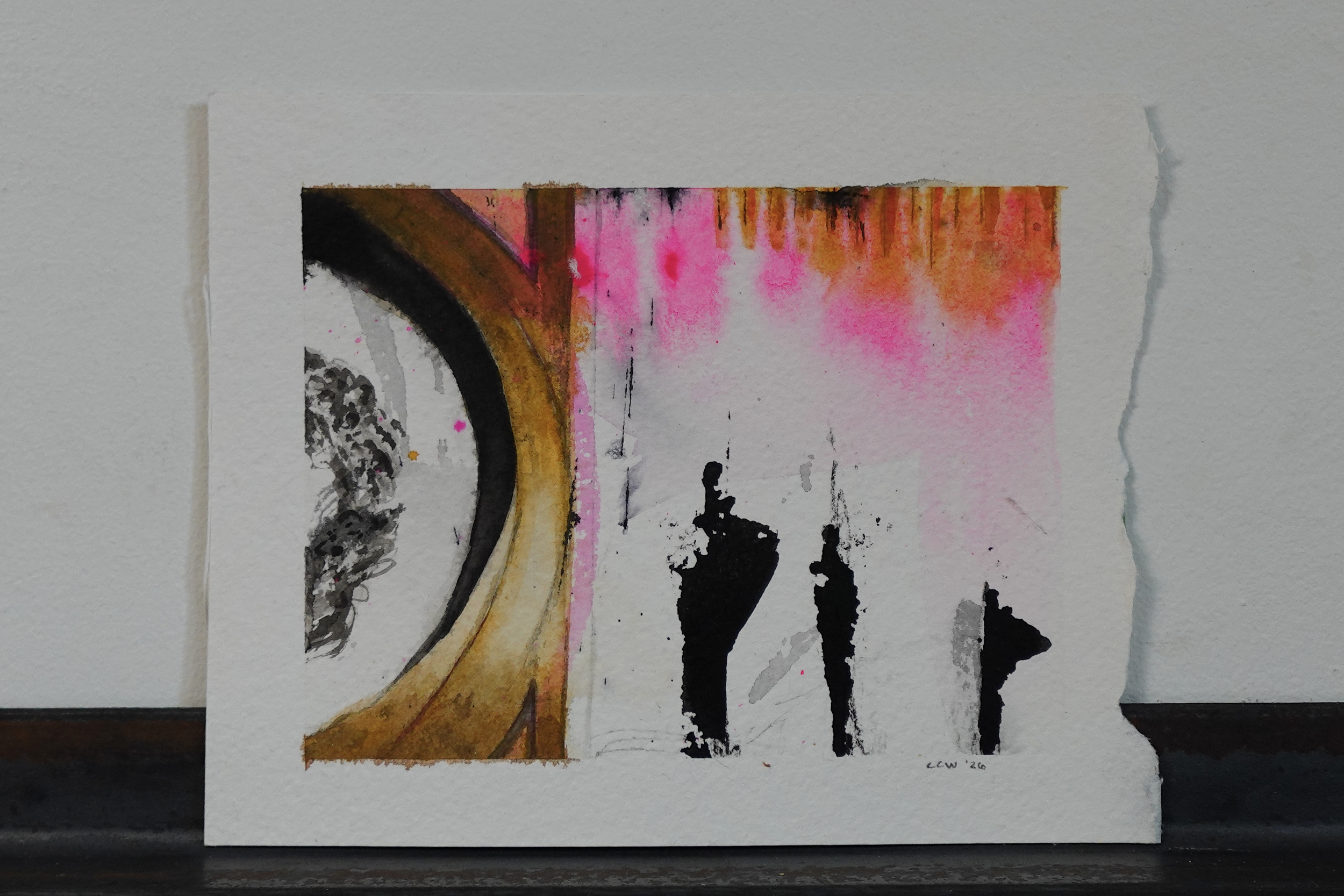 caroline wallace mixed media artwork