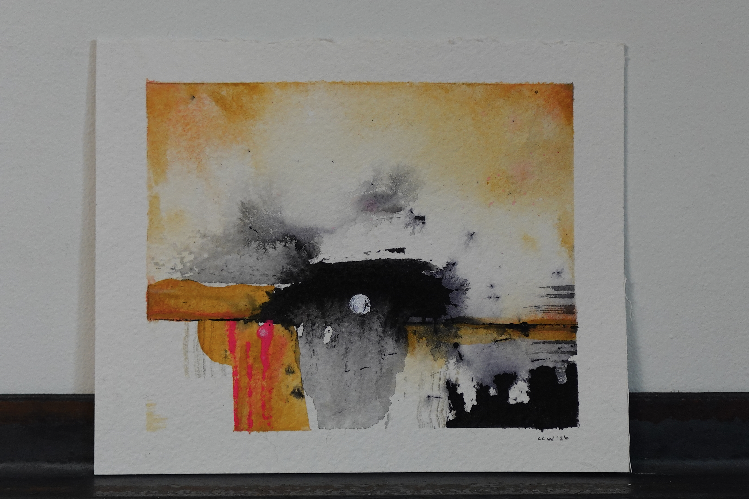 caroline wallace mixed media artwork