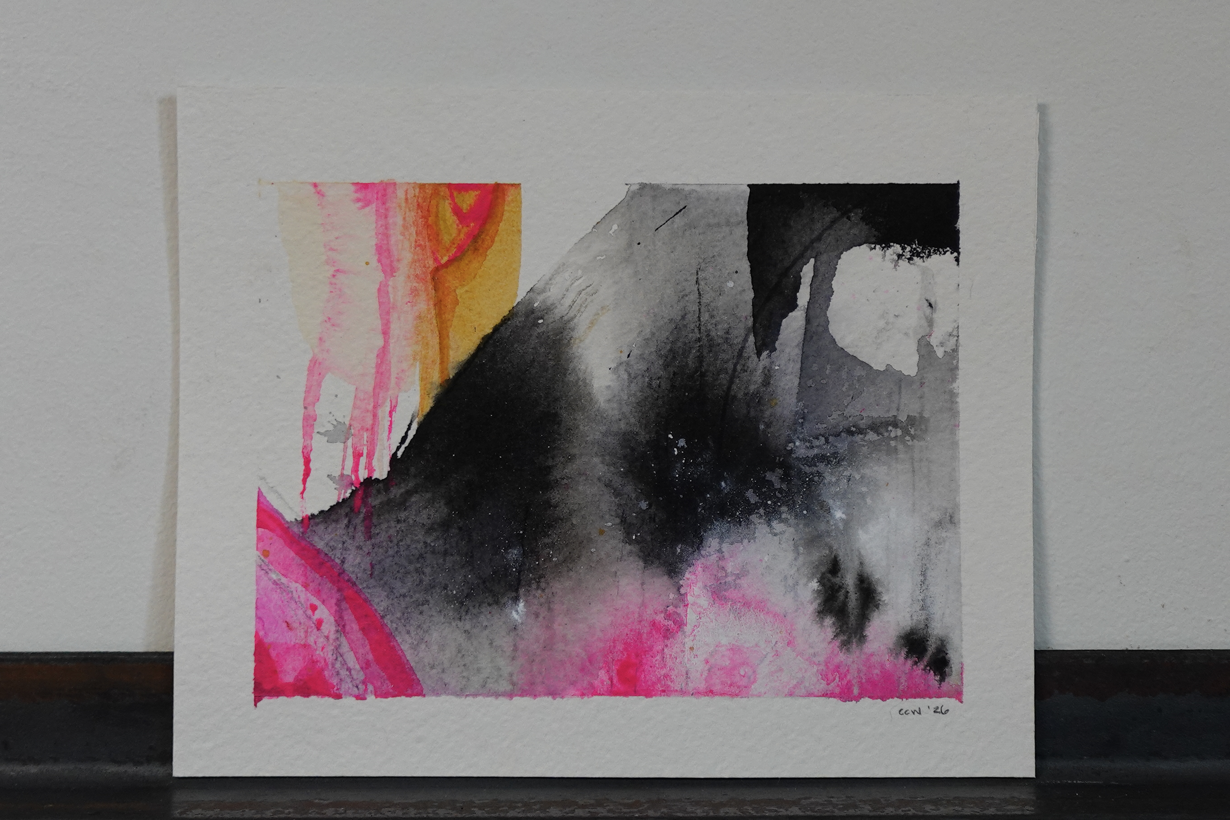 caroline wallace mixed media artwork
