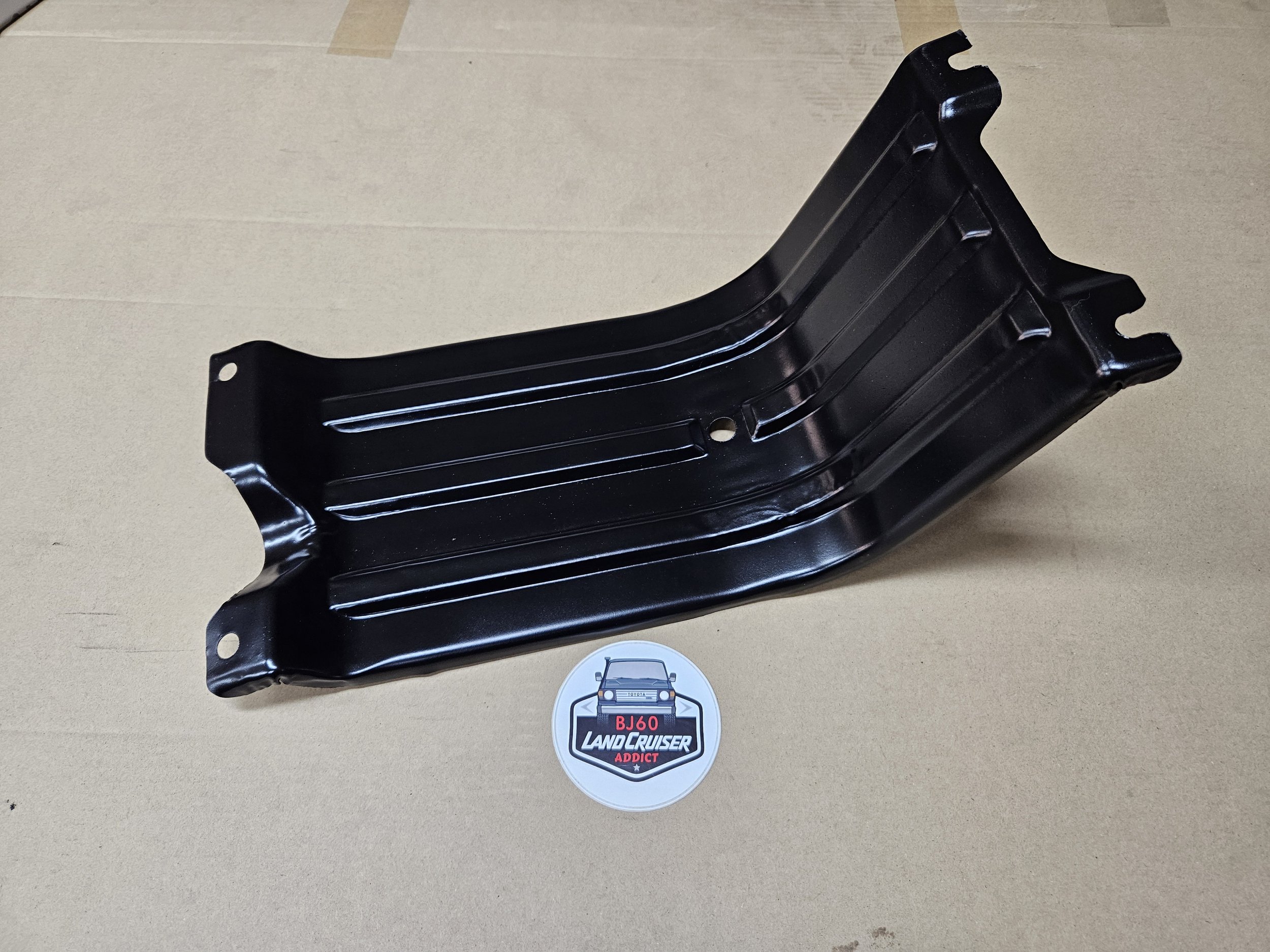 Fuel hose protector shield.