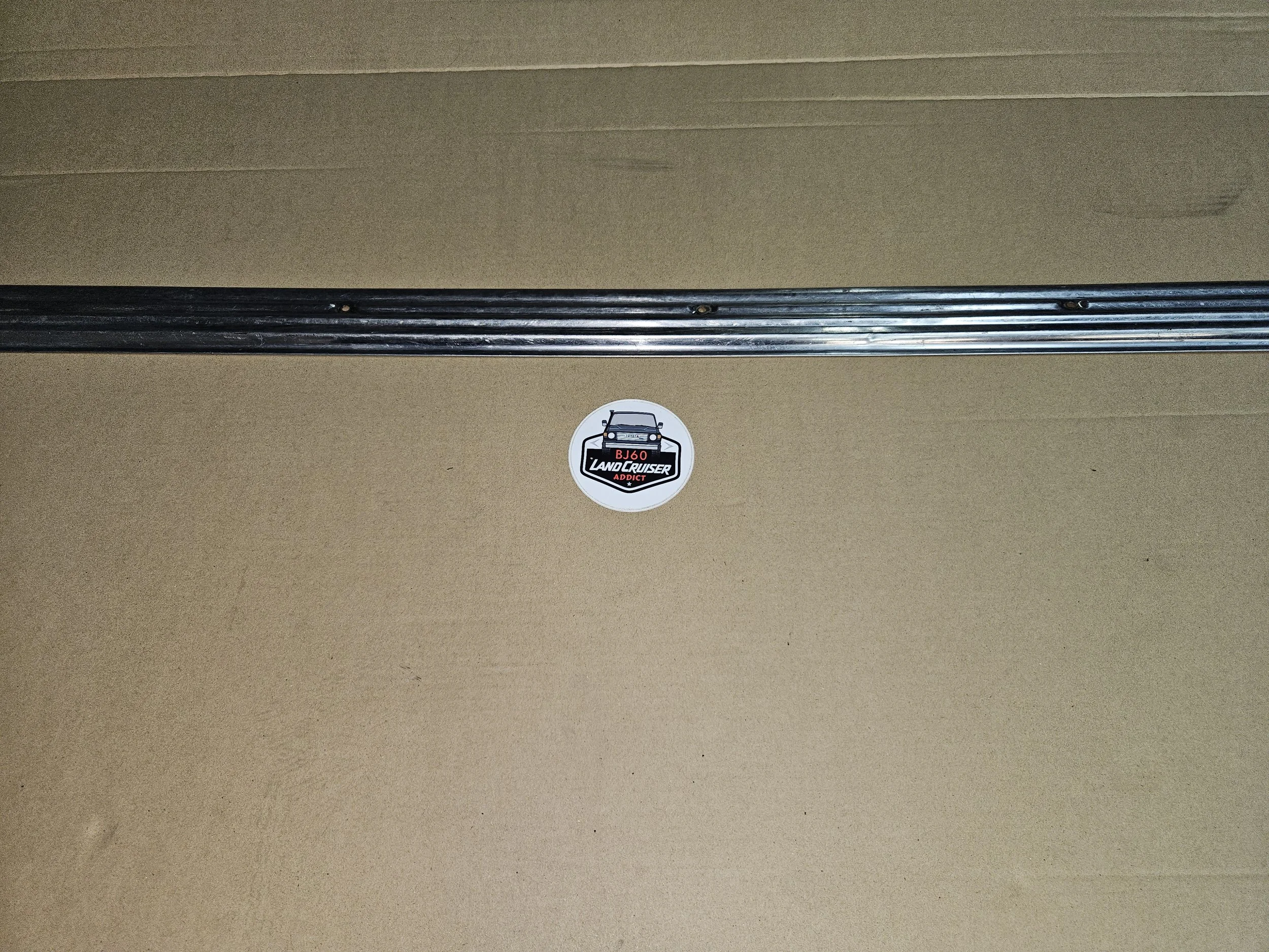 Rear carpet set plate no.1