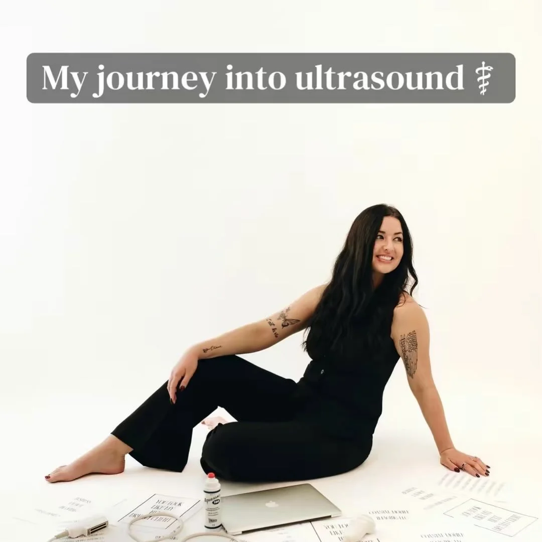 Somewhat of a different post&hellip; my journey into ultrasound on a more personal level. Life is hard but I love growing into what God has planned for me🫶🏼 #femaleentrepreneur #mobileultrasound #obgyn #ultrasoundtech #socal