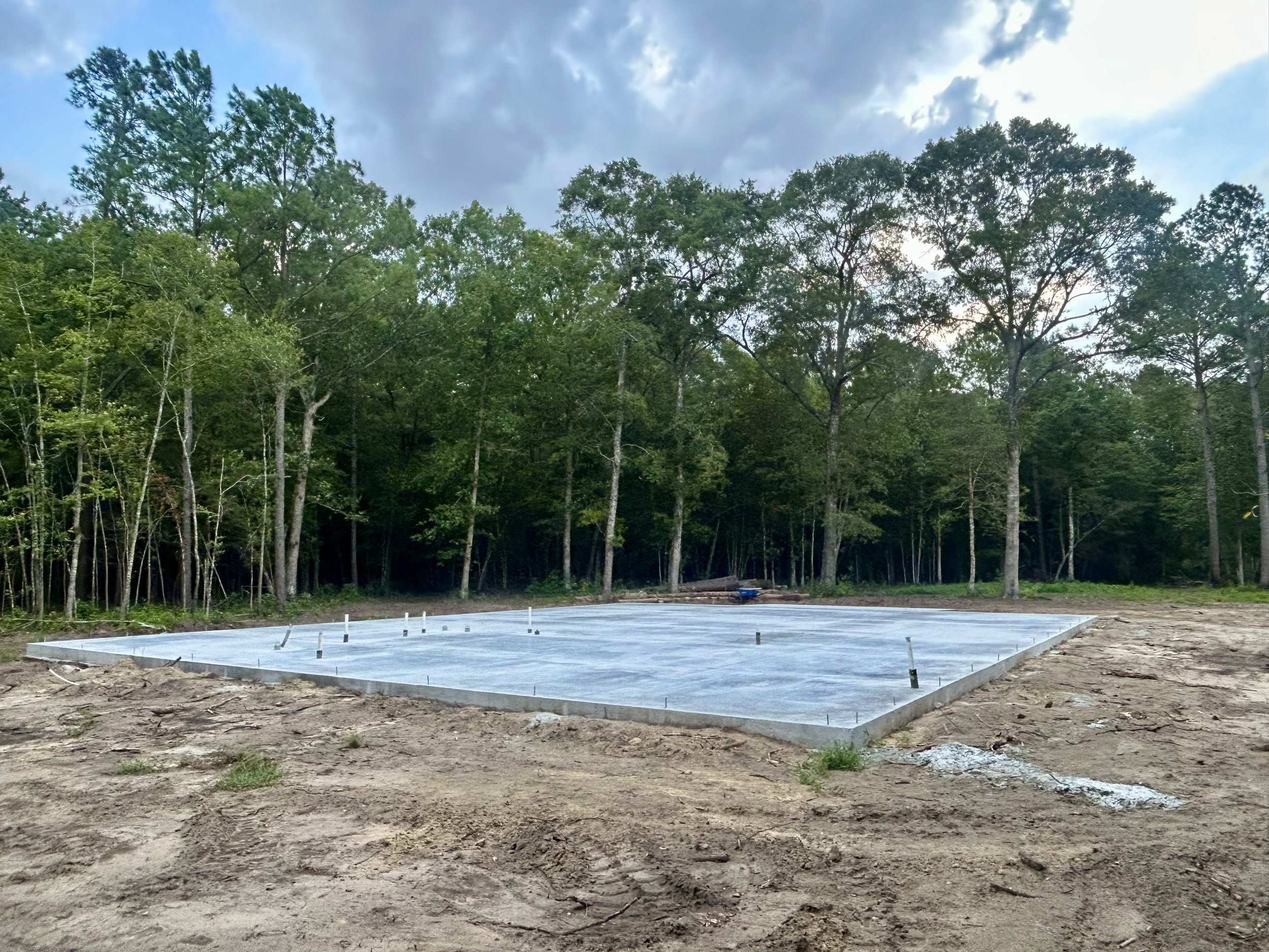 Back View of Foundation