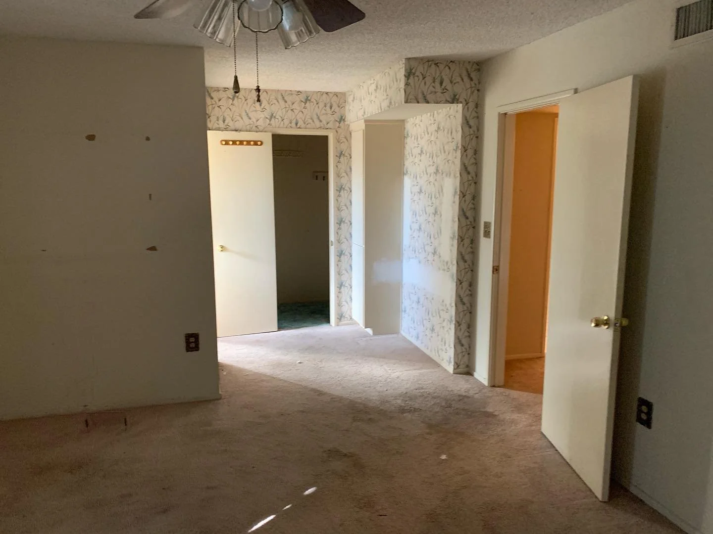 Bedroom before &amp; afters #homeremodel #inlandempirehomeremodel