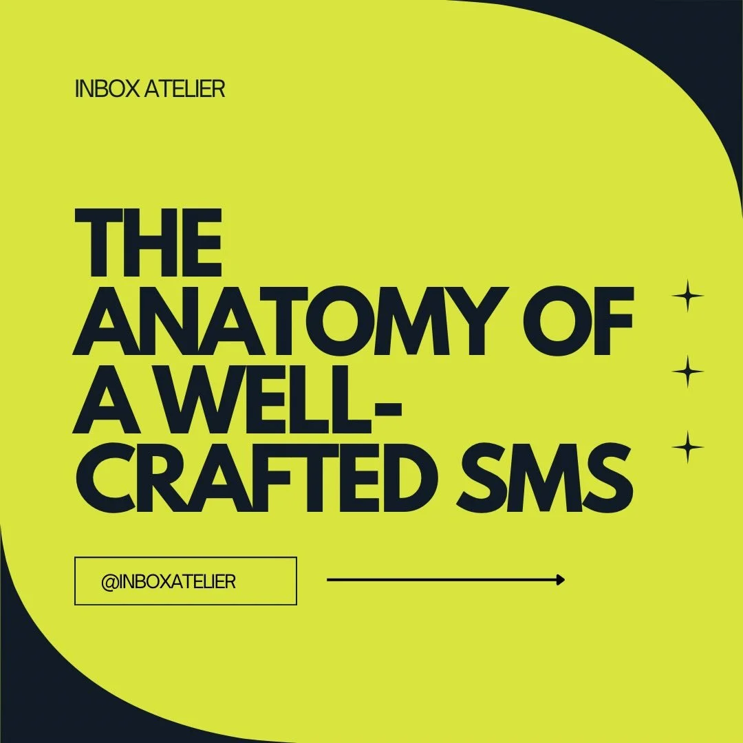 This week&rsquo;s obsession:
The anatomy of a great SMS &mdash; the kind that feels intentional, high-impact, and worth the interruption.
SMS is tiny real estate with outsized potential, so every element has to earn its place. In this week&rsquo;s br