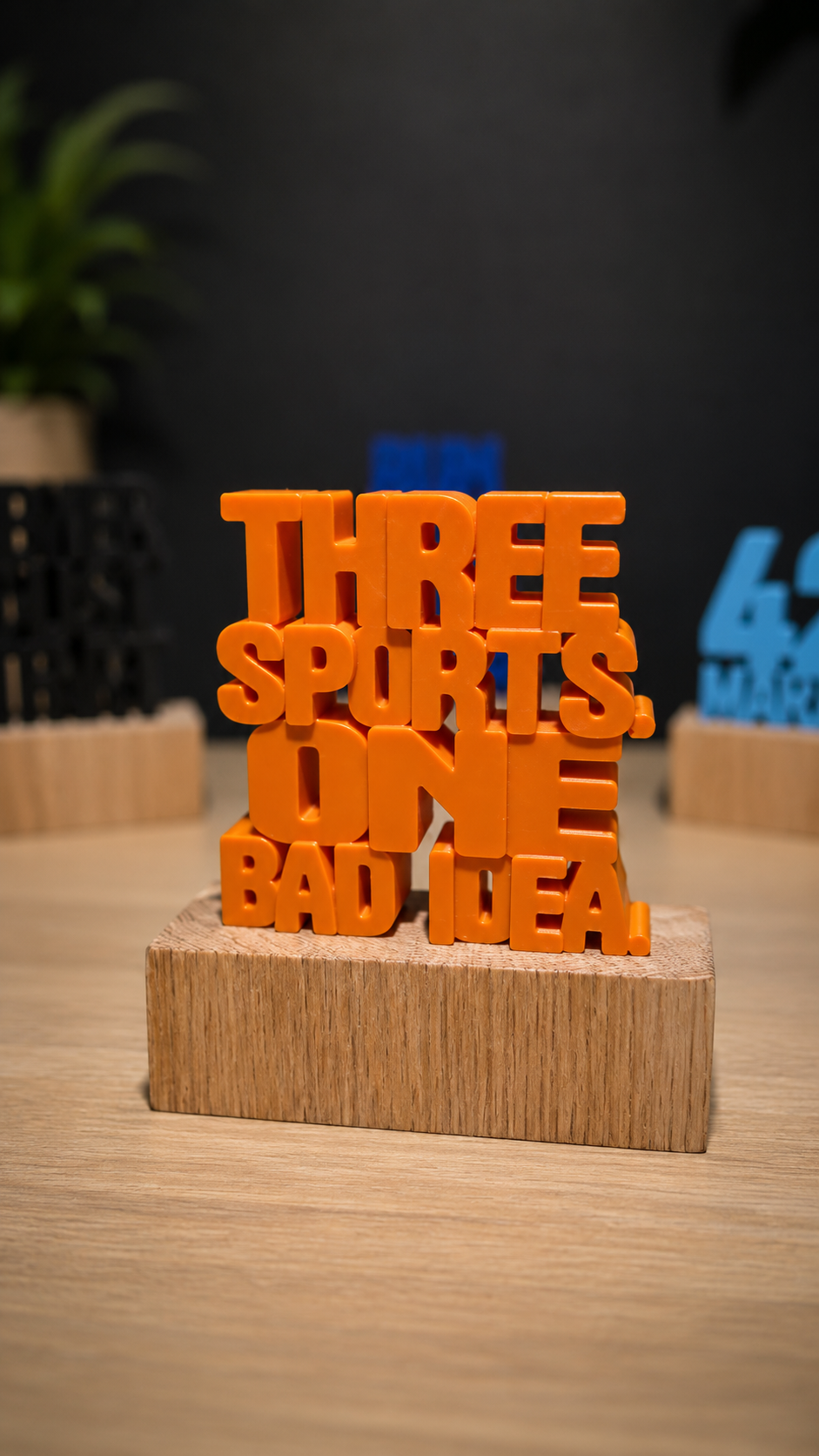 Three Sports. One Bad Idea.