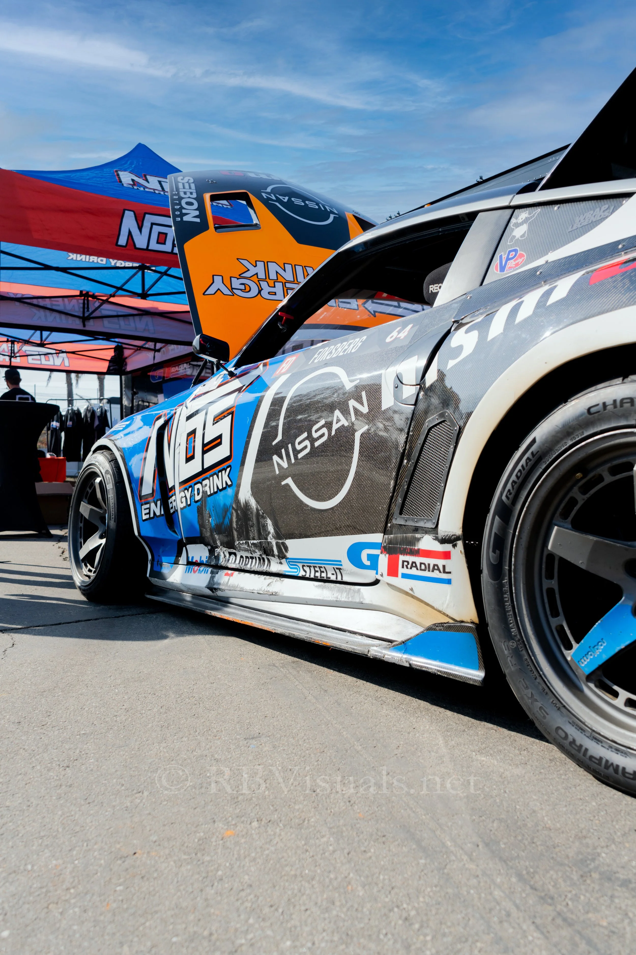 Chris Forsberg Nissan 370Z, Irwindale, CA 2024