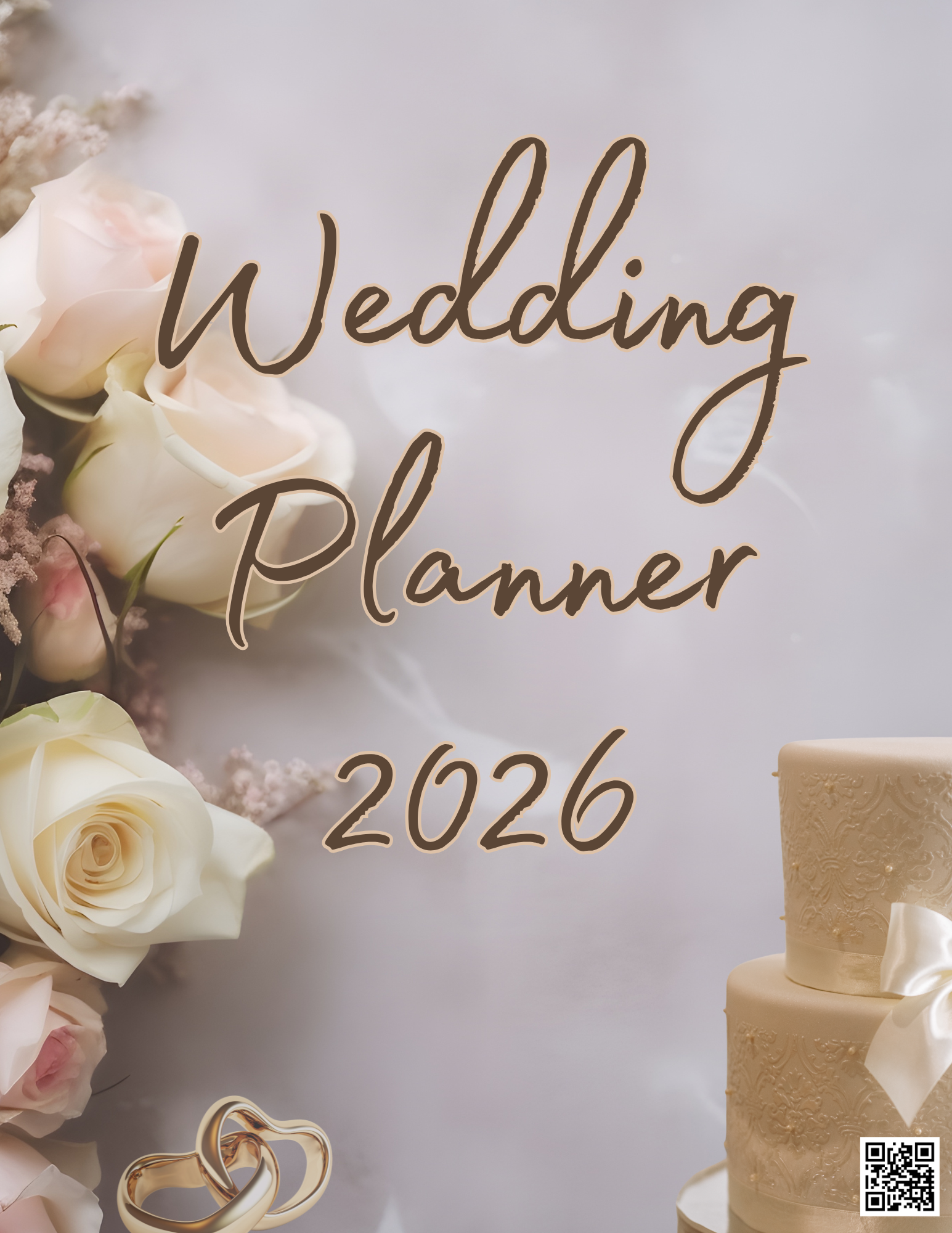 2026 Wedding Planner Digital Download | Printable Bridal Organizer PDF