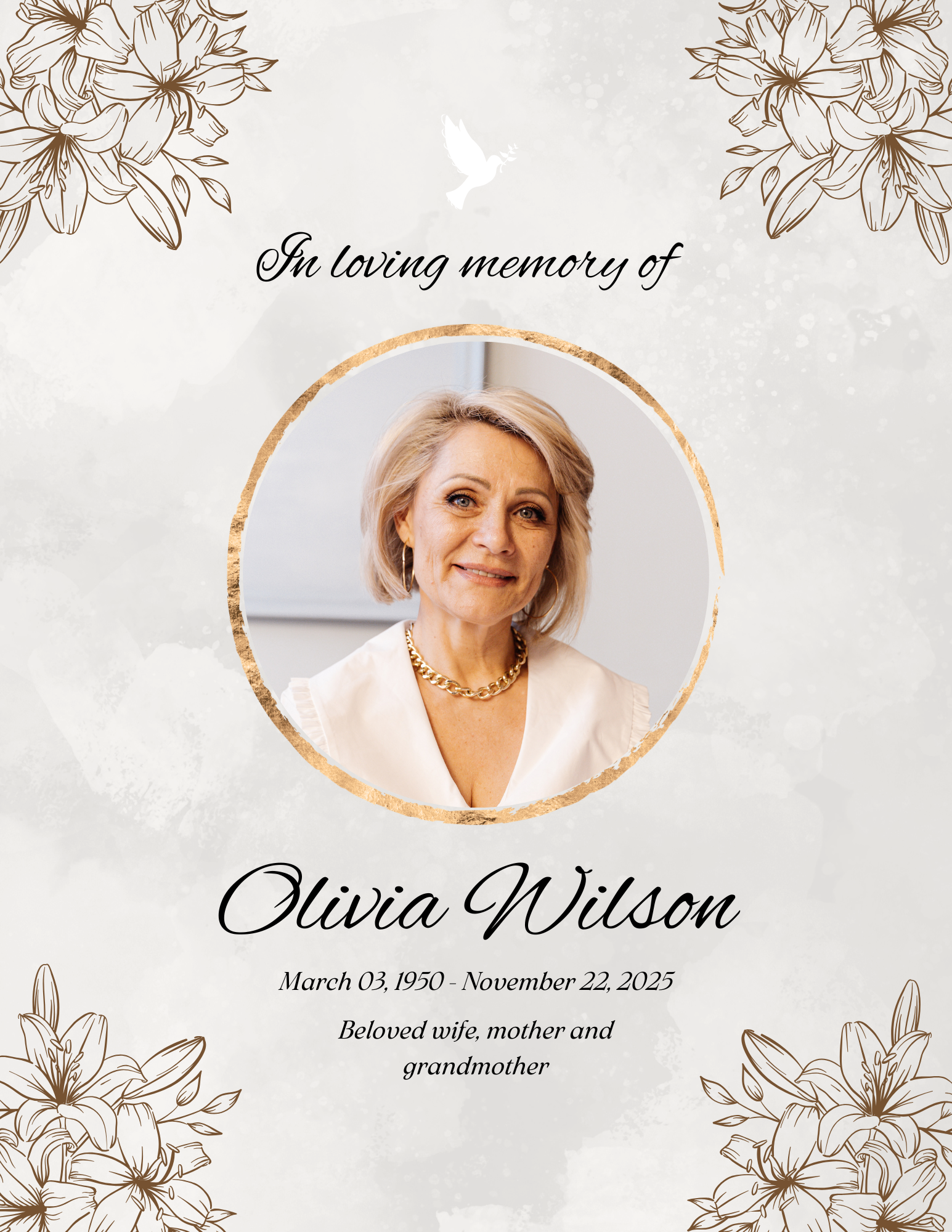 Brown and Grey Classic Minimalist Obituary Funeral Program.png