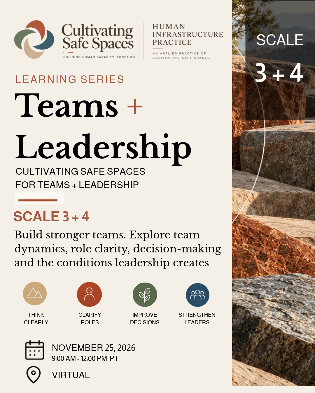 Cultivating Safe Spaces for Teams + Leadership