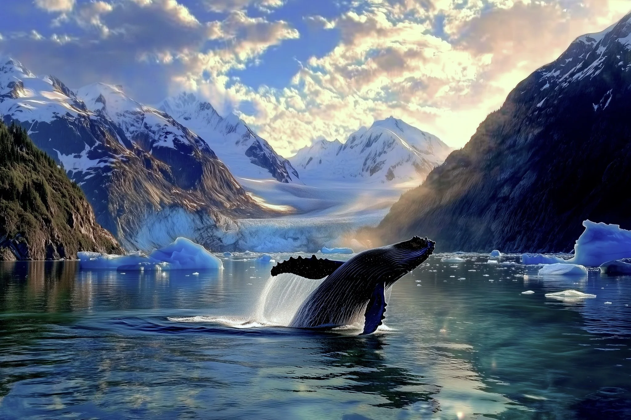 Humpback Breaching