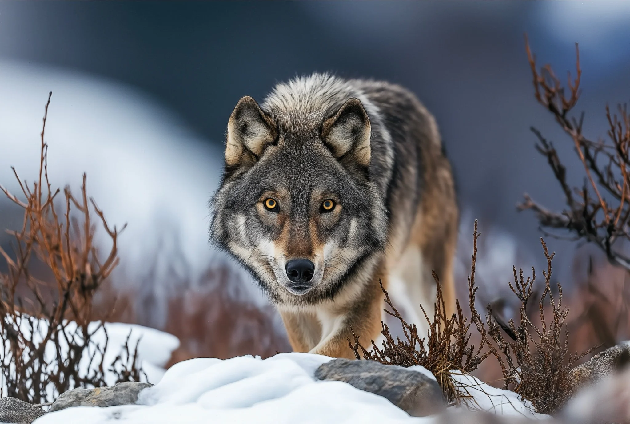 Wolf on the Prowl