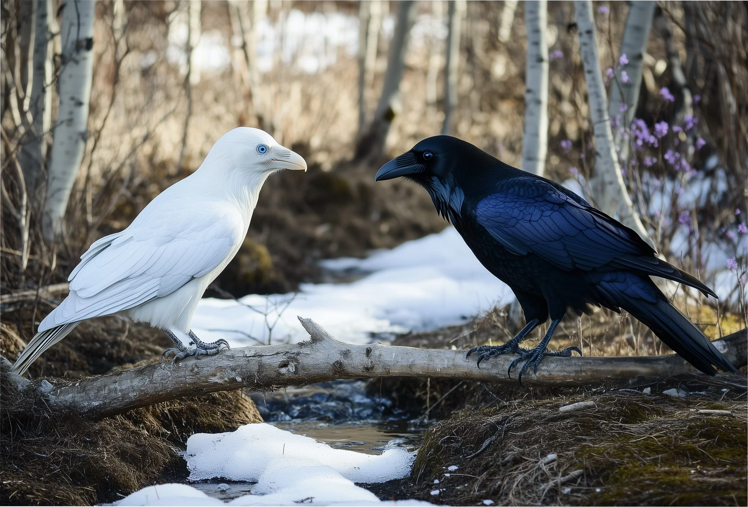 Black & White Ravens