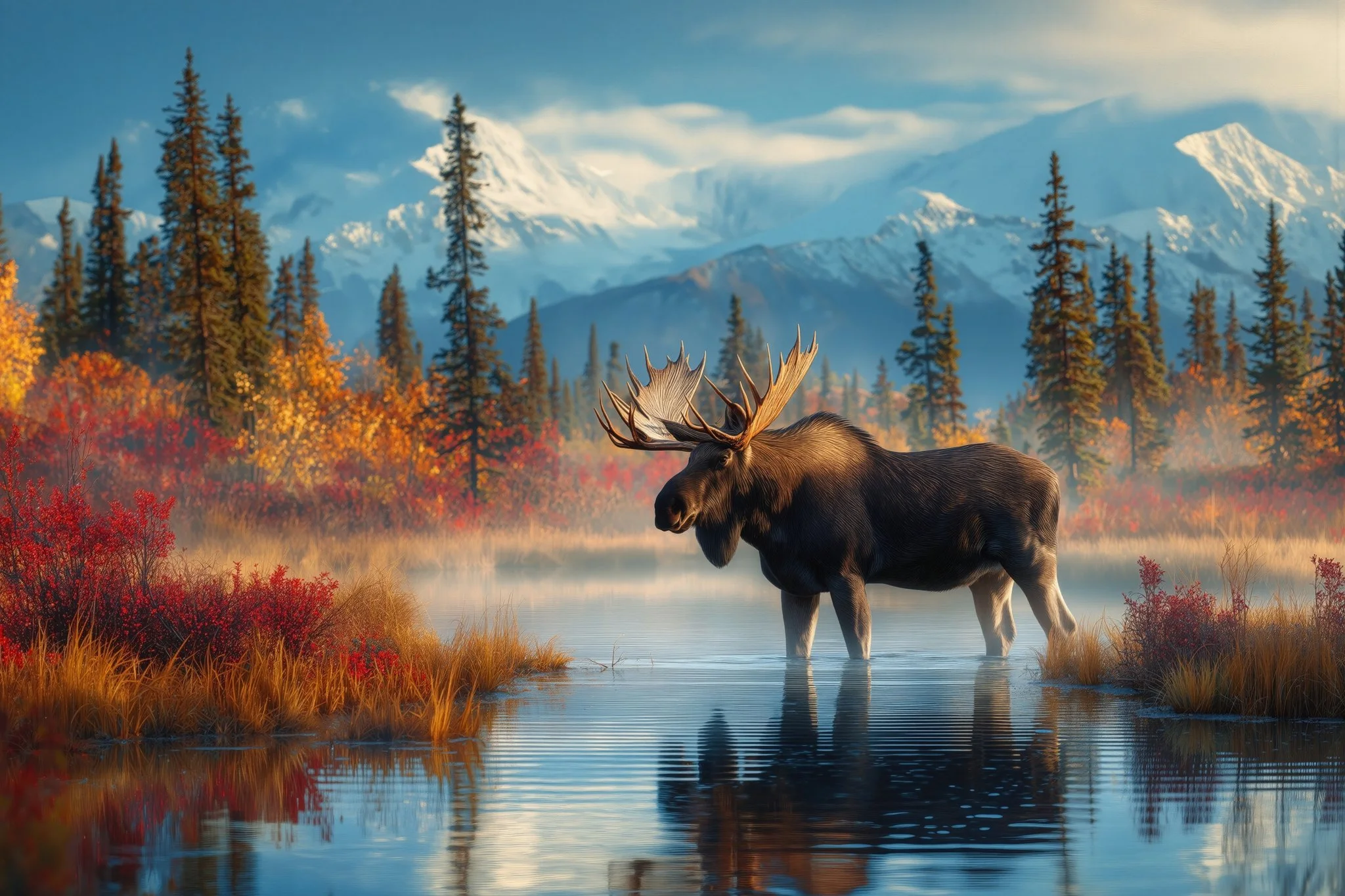 Alaskan Bull Moose
