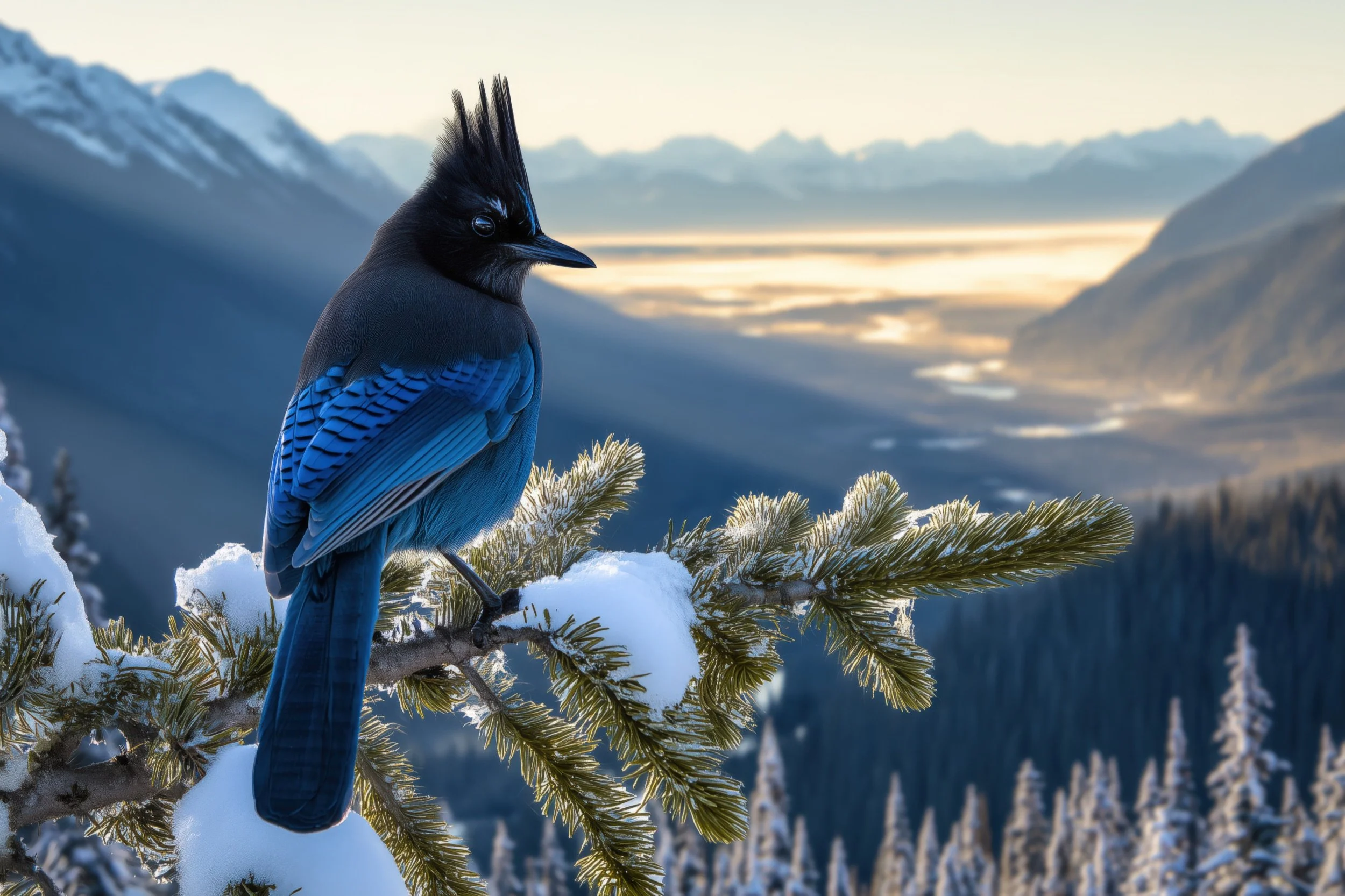 Steller's Jays of Eagle River
