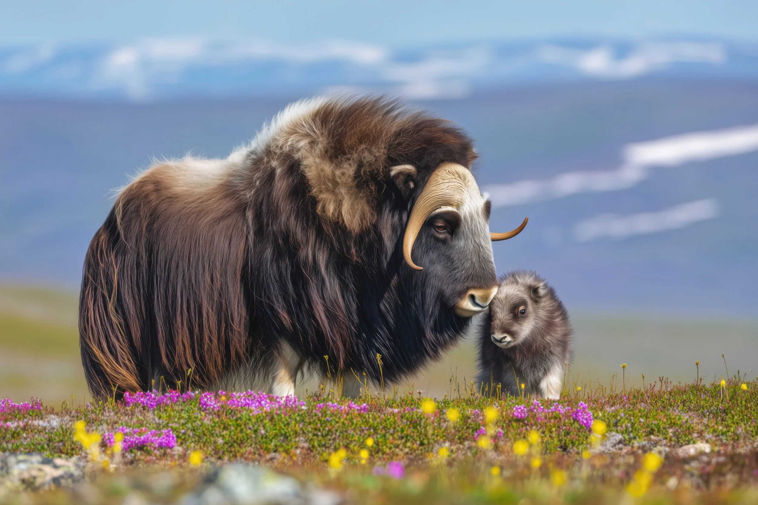 Maternal Musk Ox