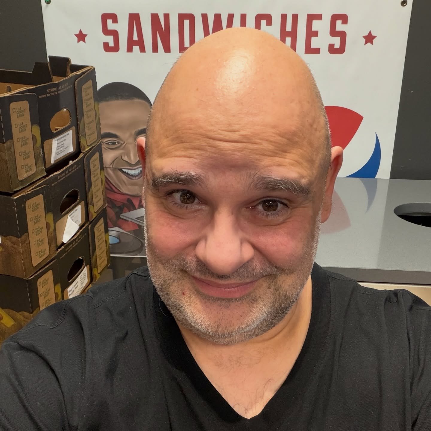 Sometimes you just have to get out and do something you enjoy! Went to @californiasandwichqueensway for great food but thought of the picture after I finished eating!