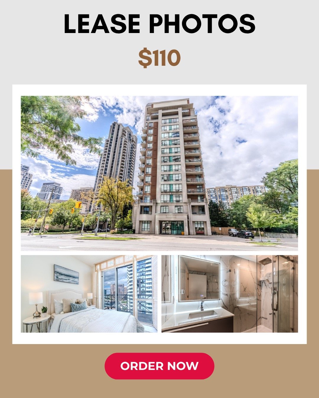 Put Your Best Foot Forward, Even on Leases! Lease Photos for ONLY $110 | Real Estate Photography www.clickonemedia.com 

Former Realtor Providing You With Consistent, Stress Free, Reliable Solutions for Your Listings.

&bull; Lease Photos
&bull; List