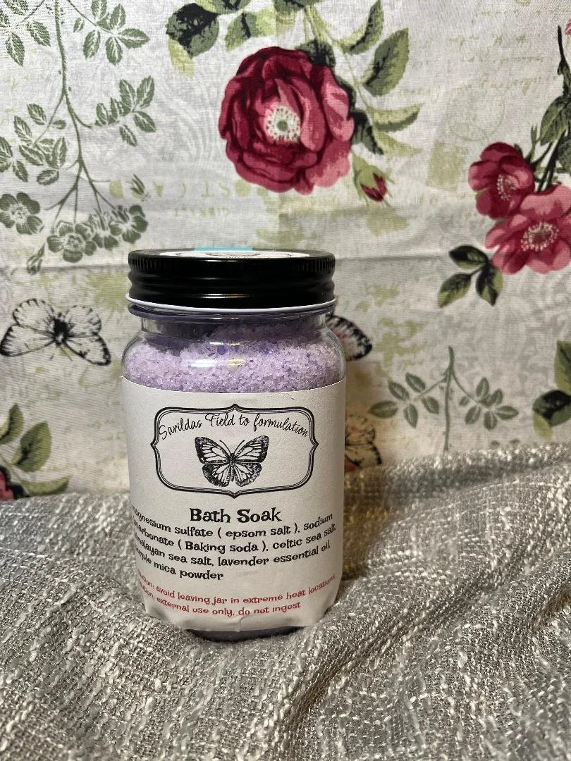 Detox bath soak 16oz jar