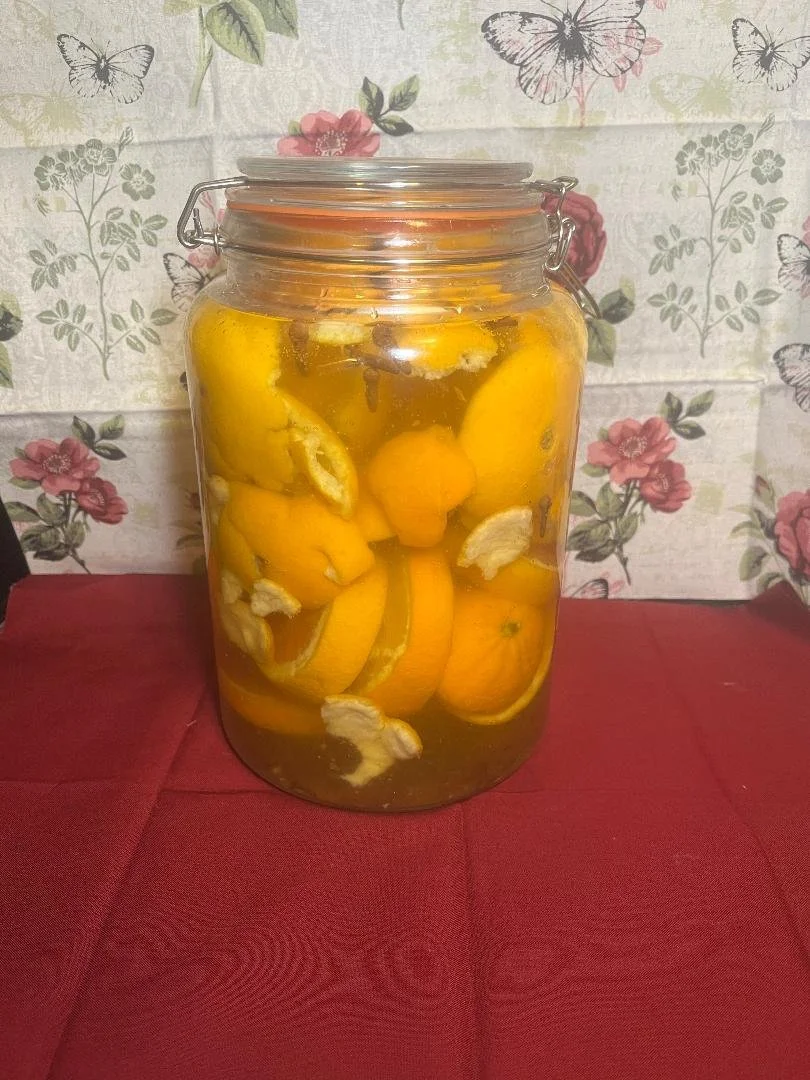 From scratch cleaner Blood orange citrus