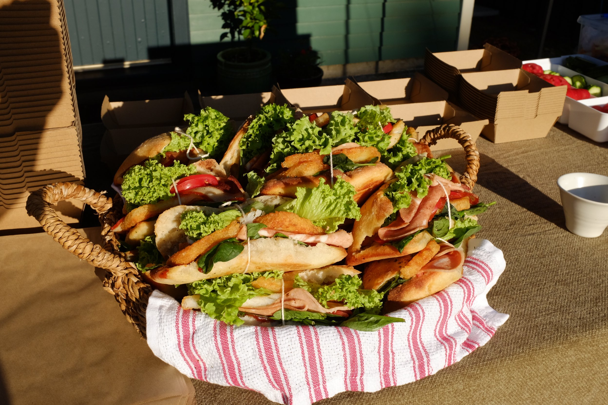 Fresh Homemade Ciabatta Rolls