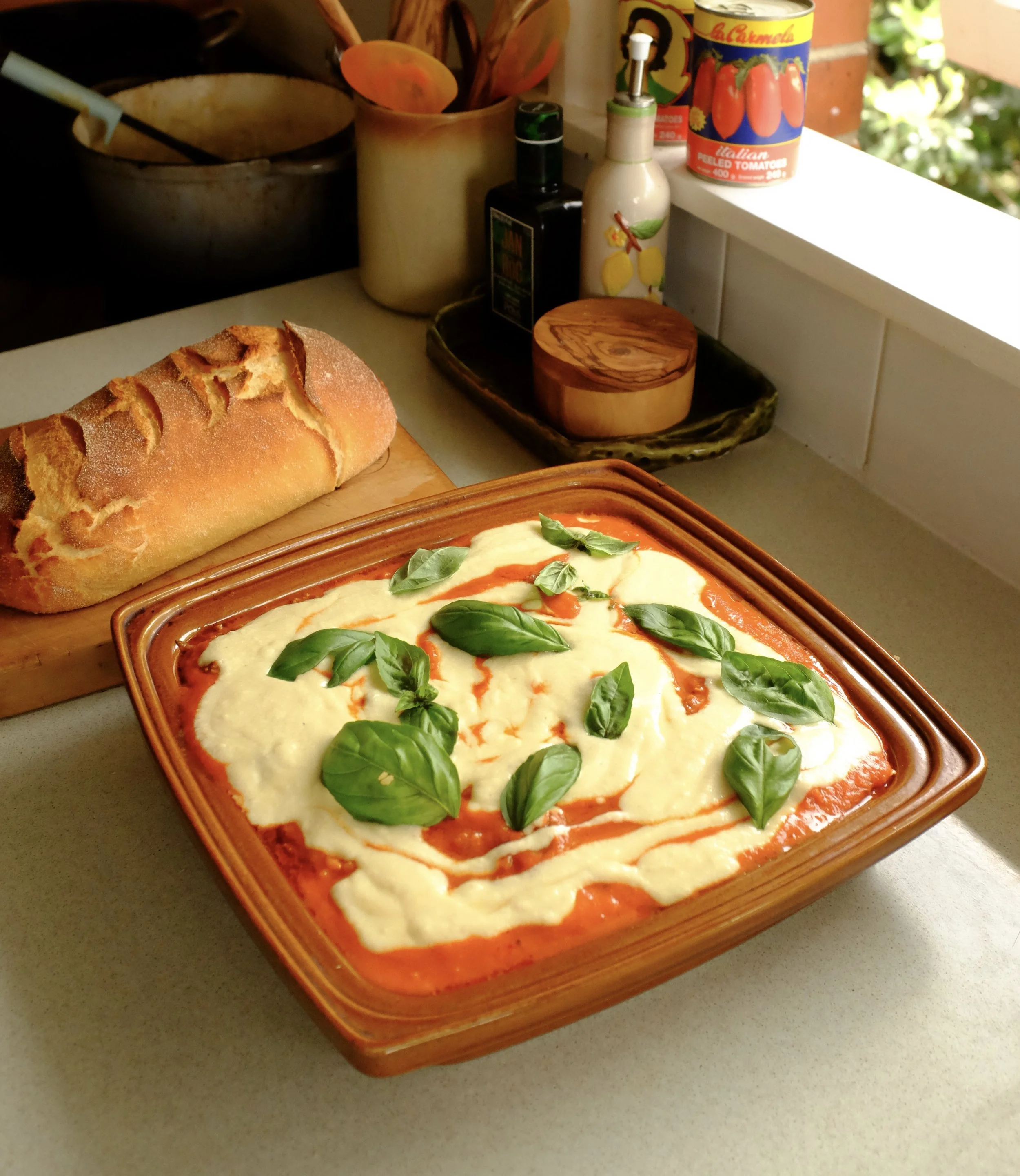 Hot Lasagne Tray Bake