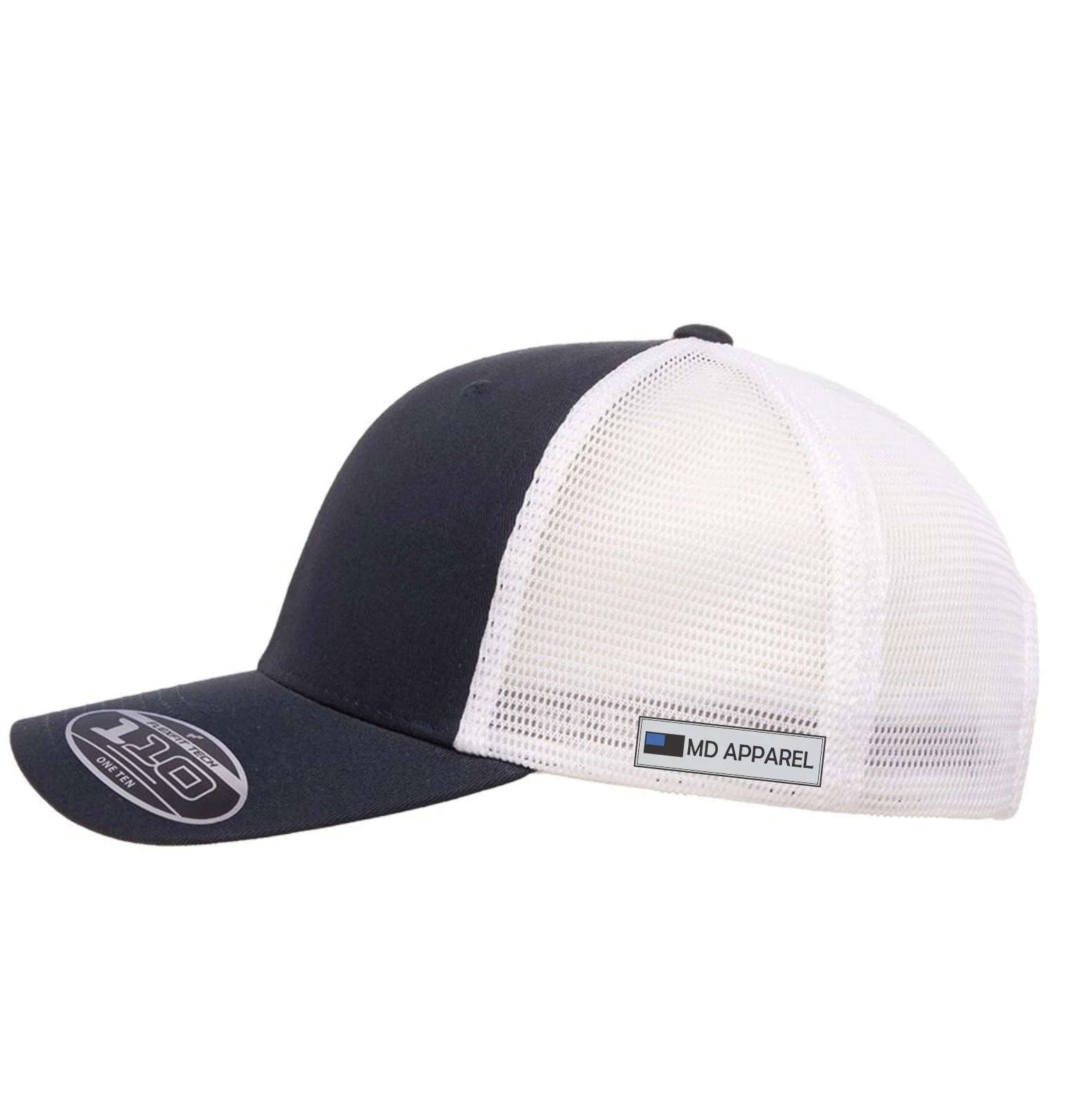 MD Apparel Hat - Navy_White - Side.JPG