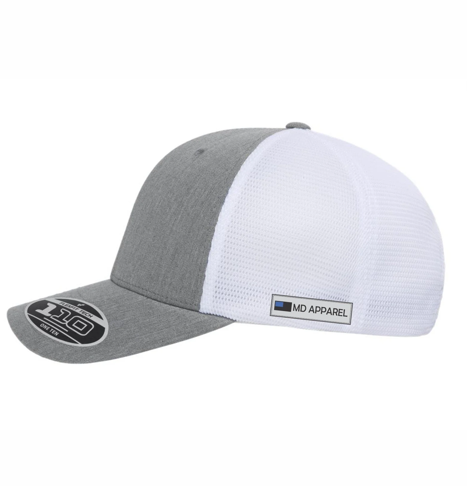 Gray and White Hat - Side.JPG
