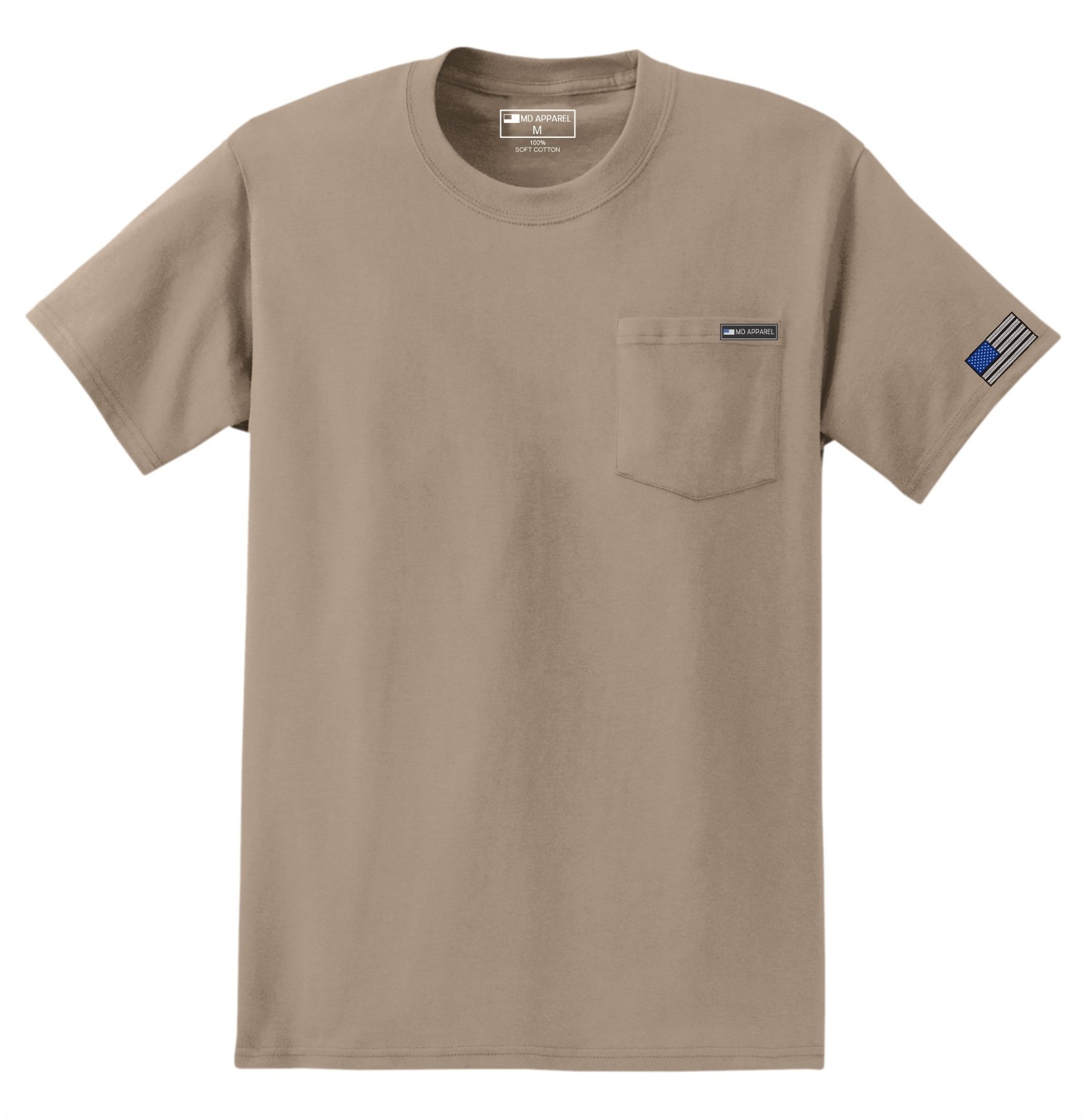 MD Apparel  T-Shirt - Brown