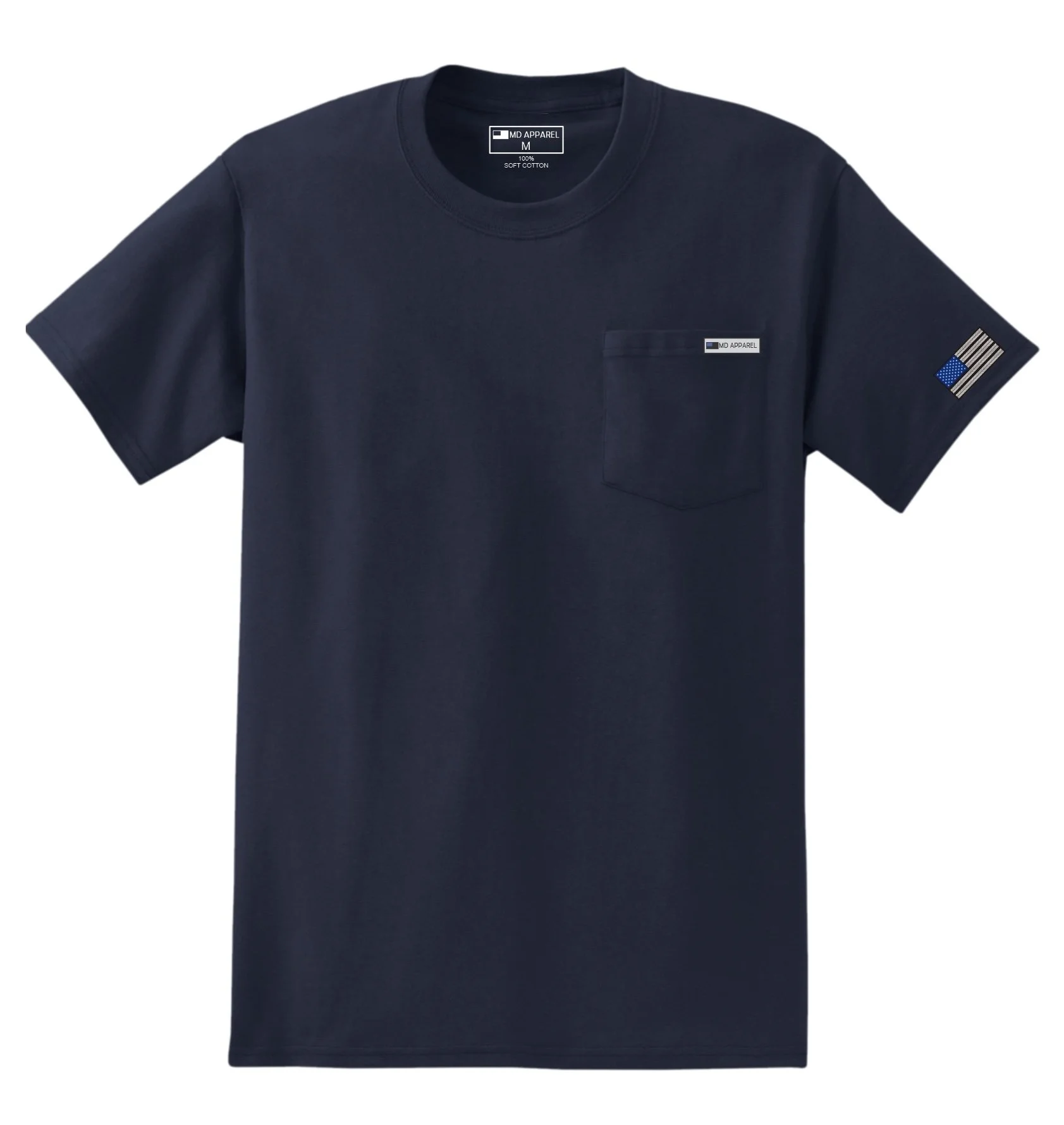 MD Apparel T- Shirt - Navy