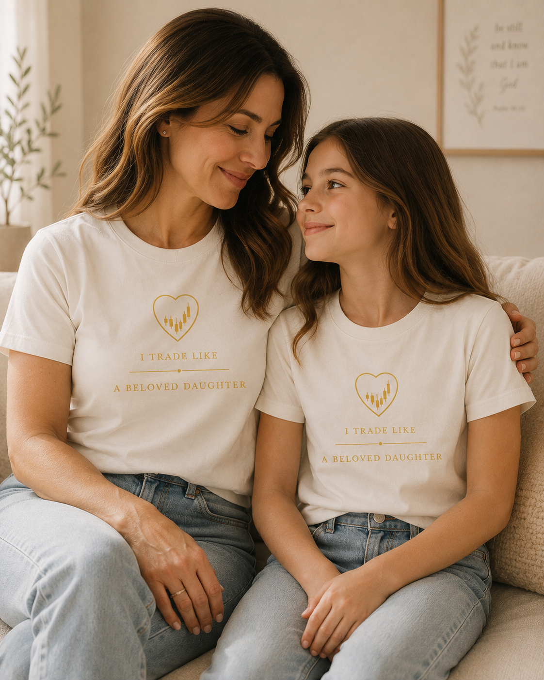 mom daughter beloved daughter t shirt.png