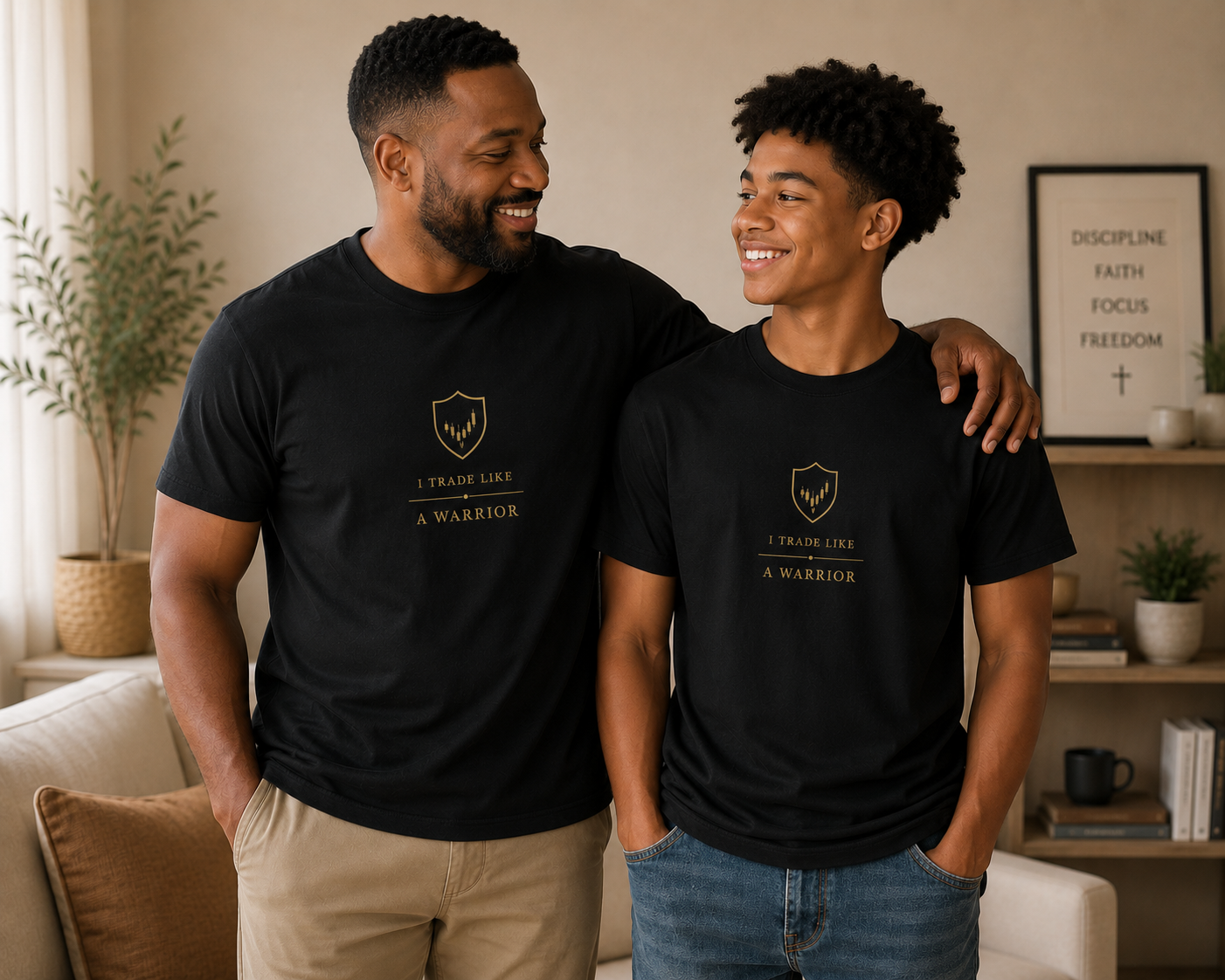 dad son warrior tee.png