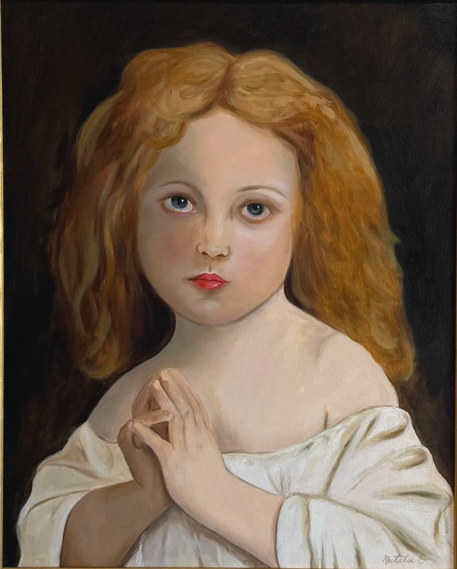 “Little Girl” Master Copy, Framed